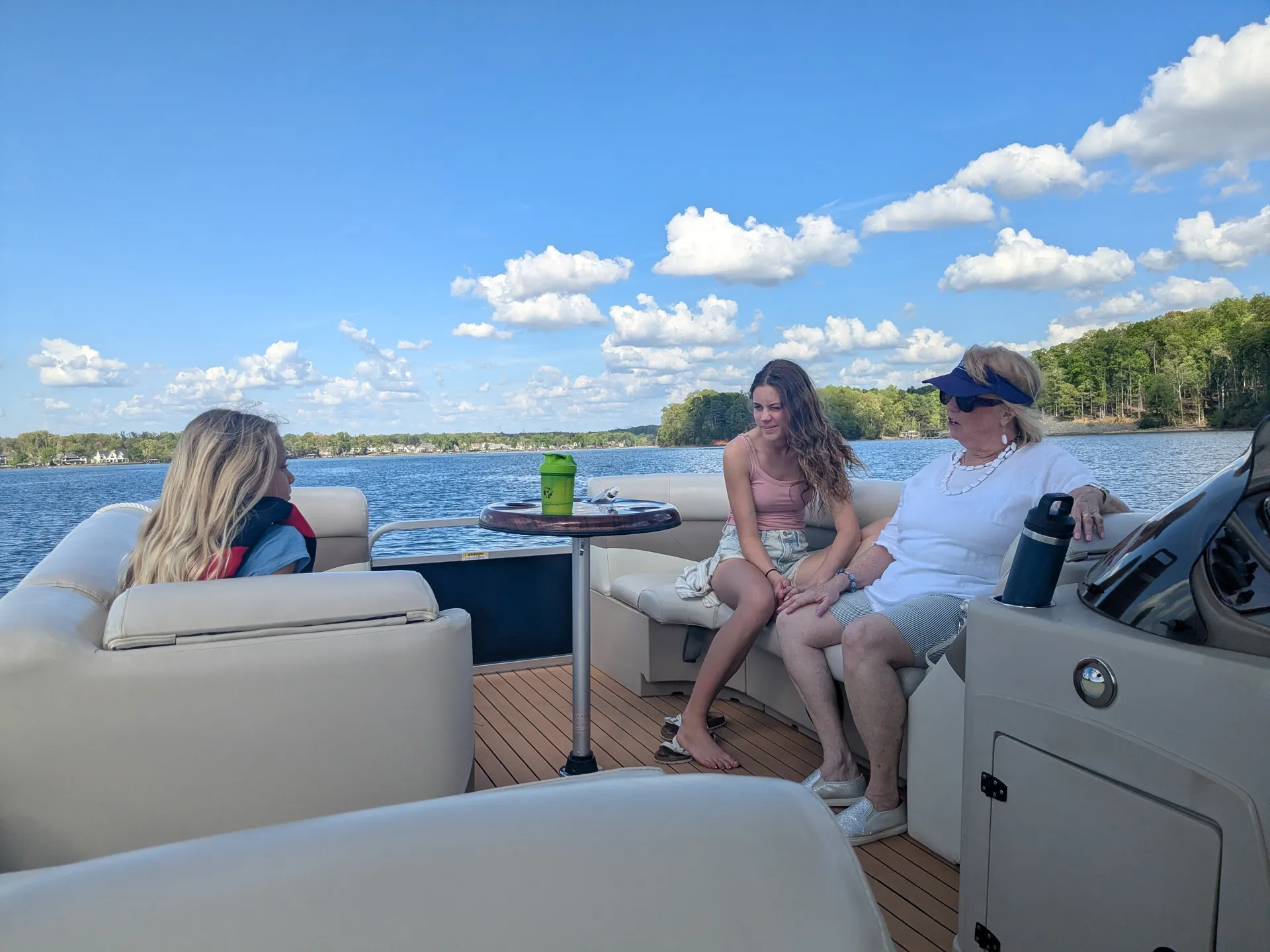 Relax and Unwind on a Pontoon Boat *Option to add Yoga* Gas Included. 