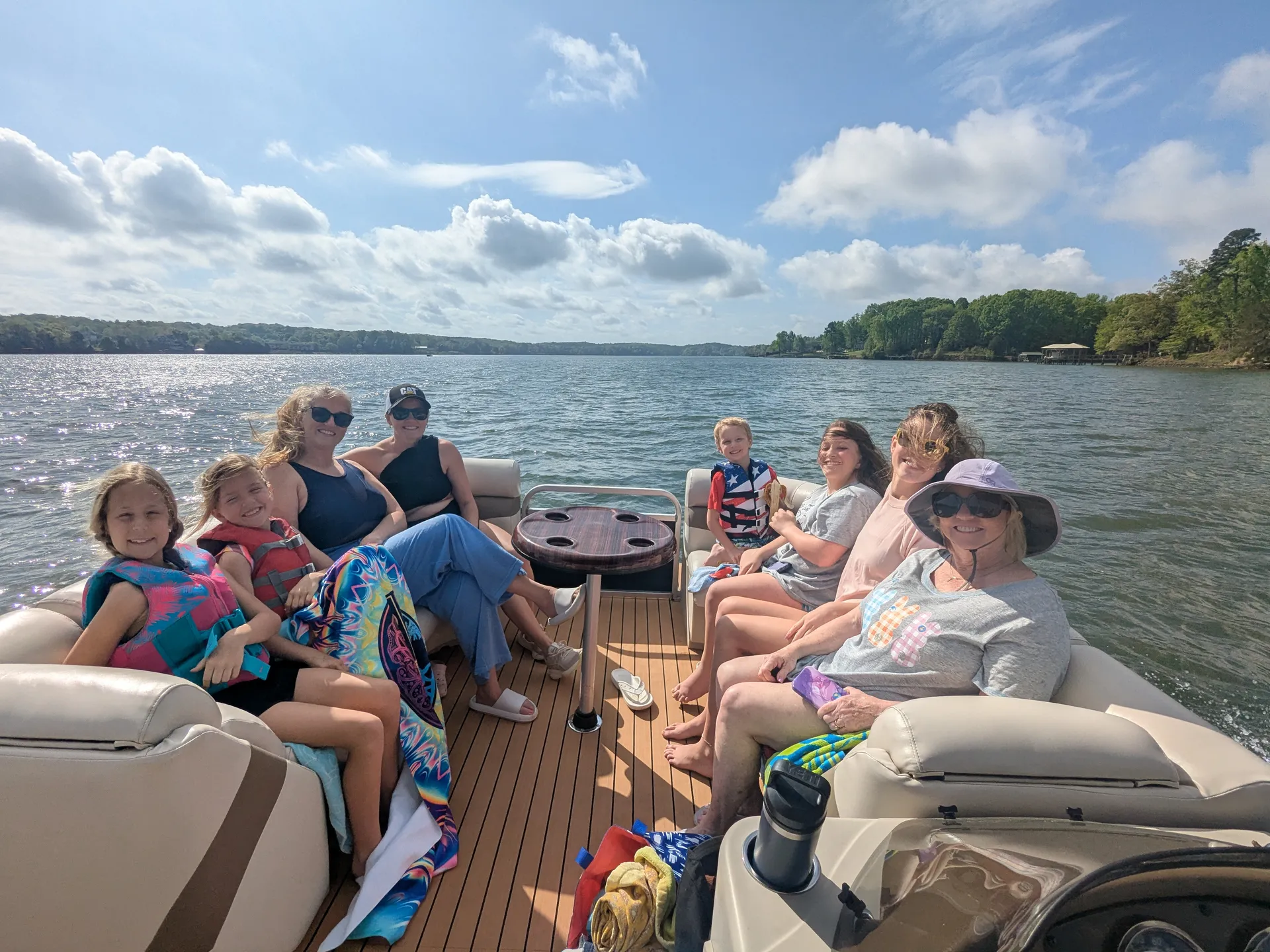 Relax and Unwind on a Pontoon Boat *Option to add Yoga* Gas Included. 