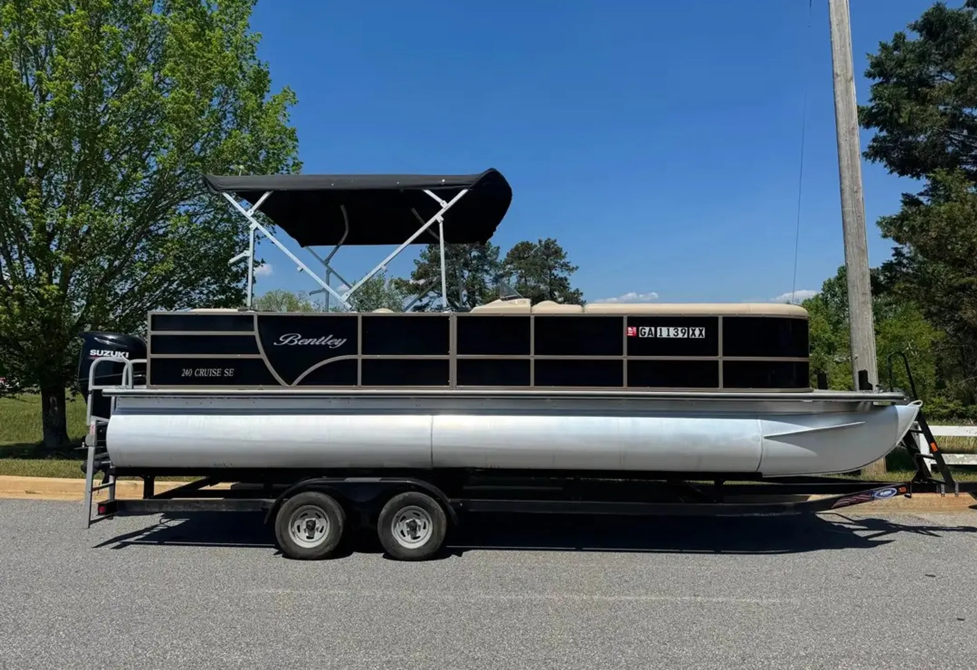 Luxury &amp; Fun on the Water! 2019 Bentley 24ft Cruise SE - 12 Guests