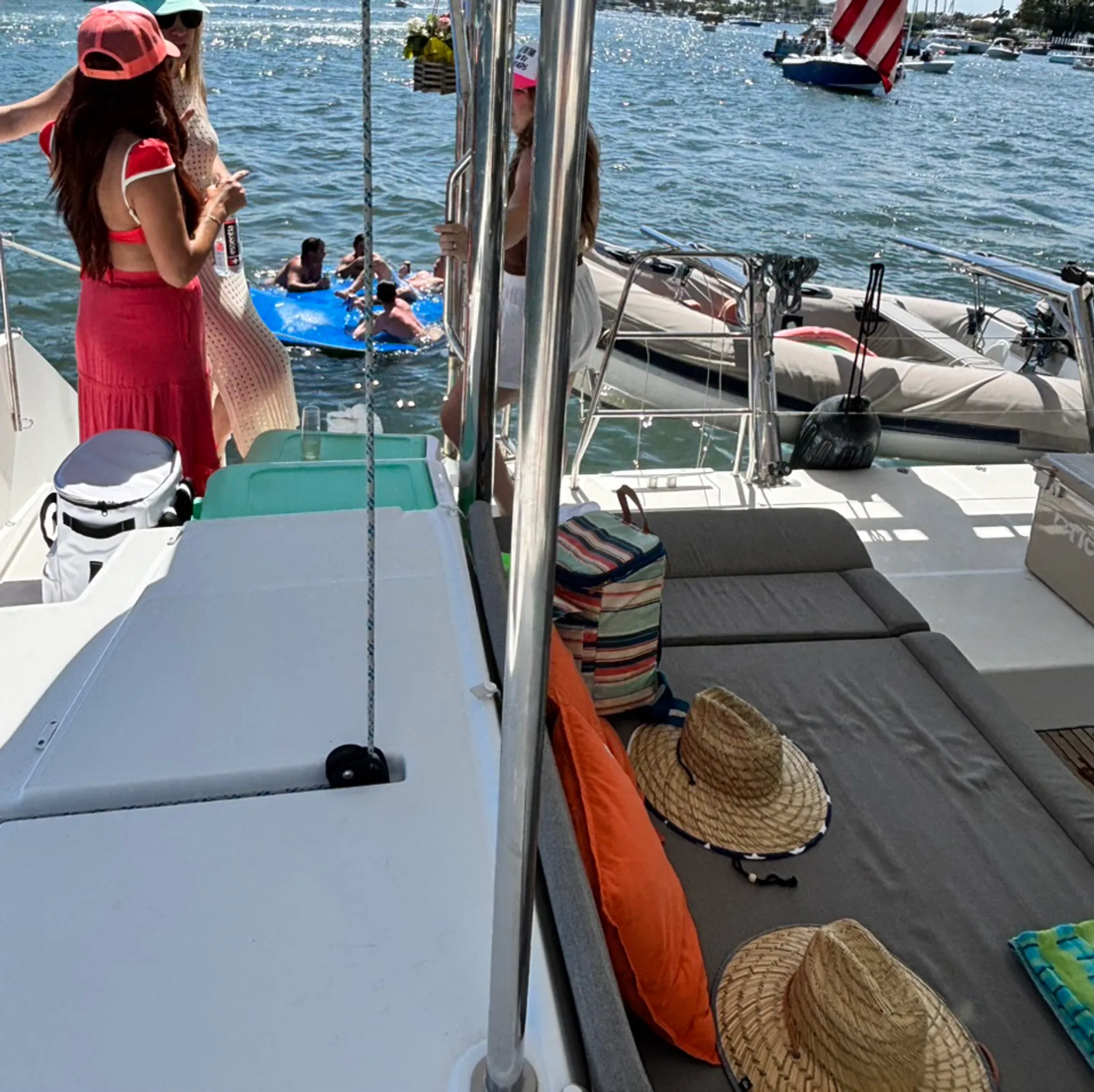 Experience aboard a luxurious 50 catamaran. Ft. Lauderdale 