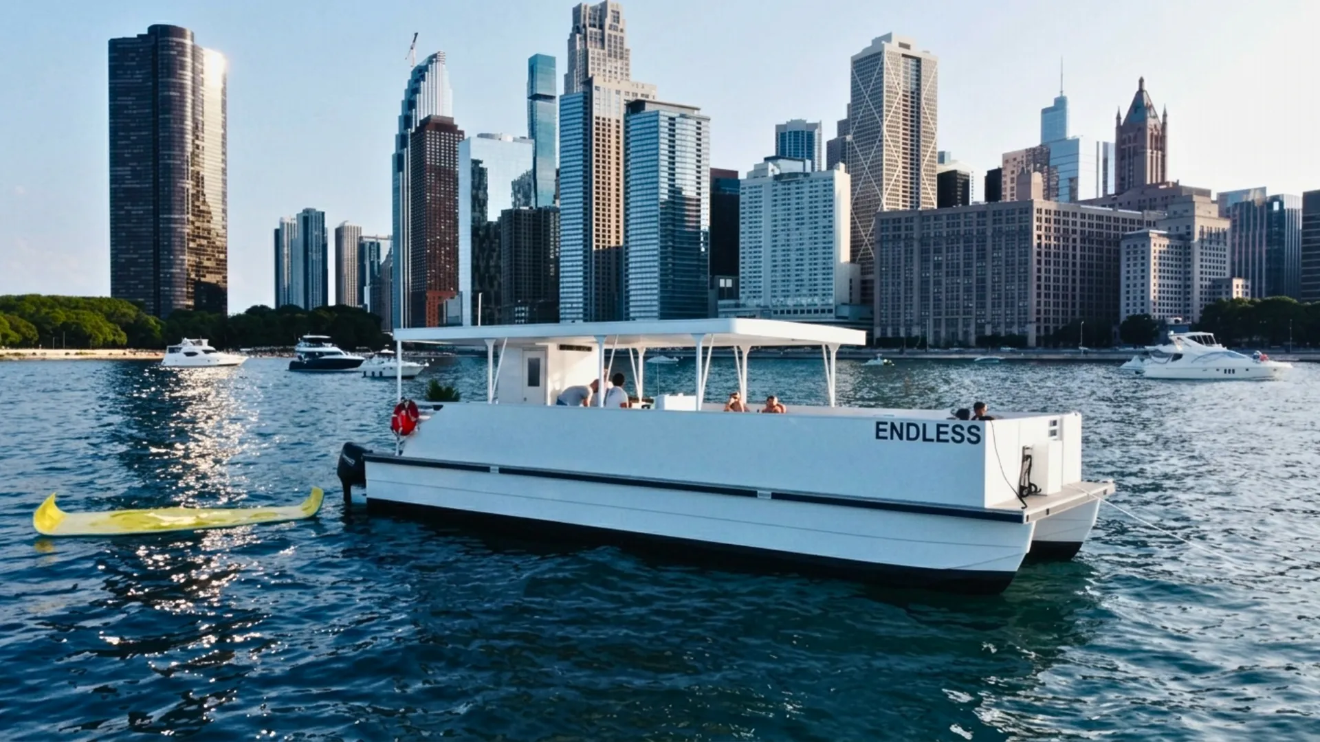 Custom  45' Catamaran/pontoon  in Chicago, IL