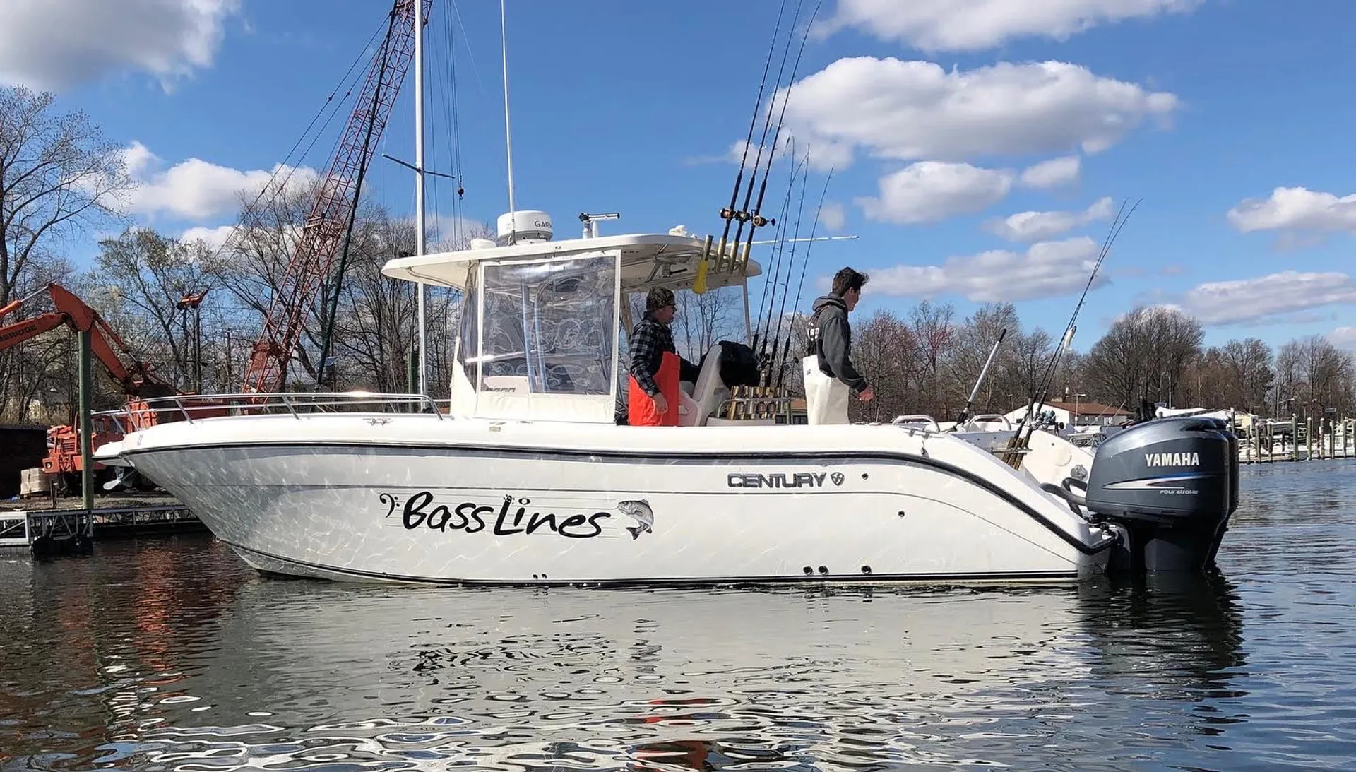 CENTURY BOATS 3200 CC W/2-F250 YAMAHA in Point Pleasant Beach, NJ — photo 3