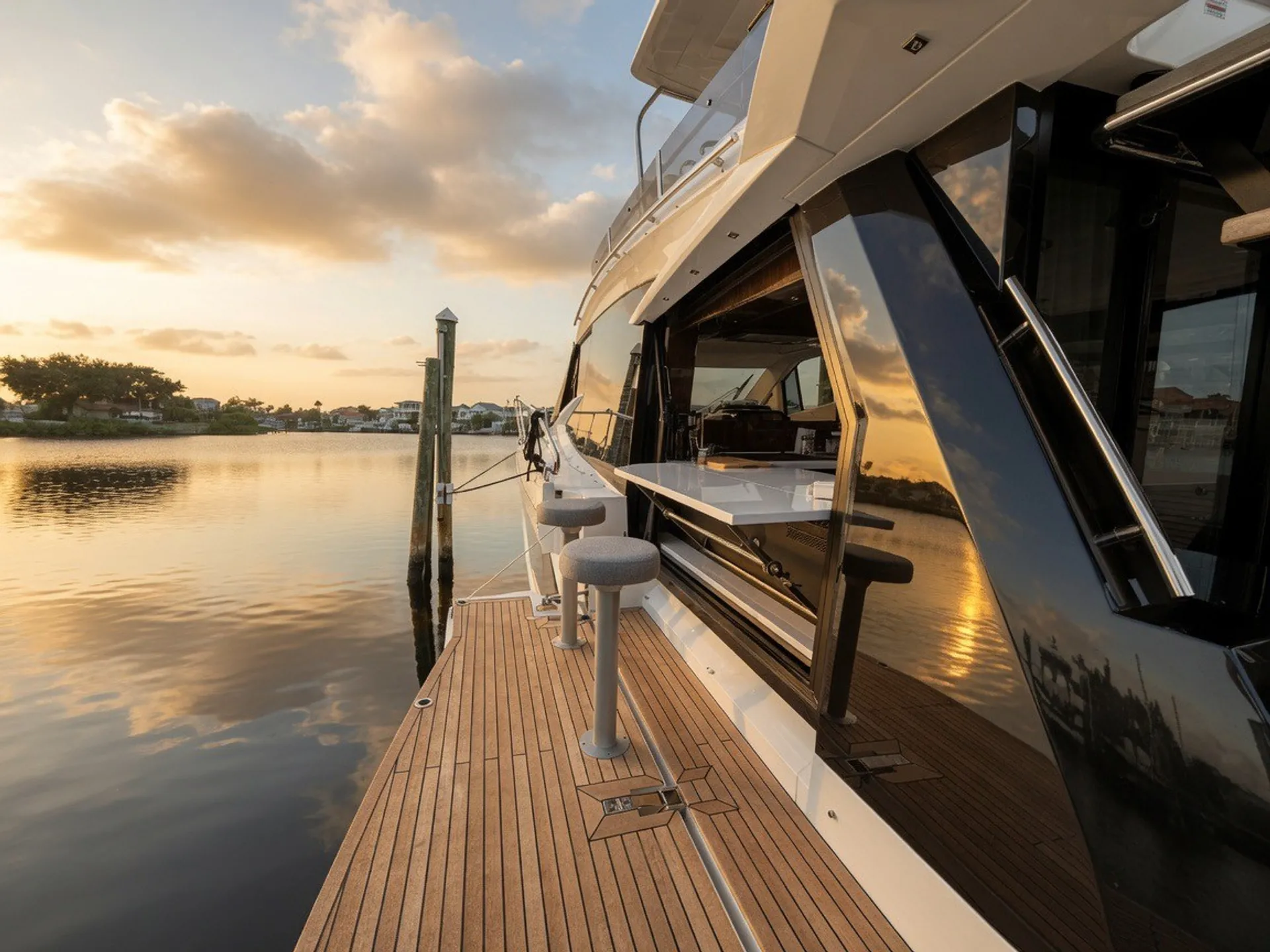 Exclusive 53ft 2022 Galeon 500 Fly - Captained Luxury in Tampa Bay