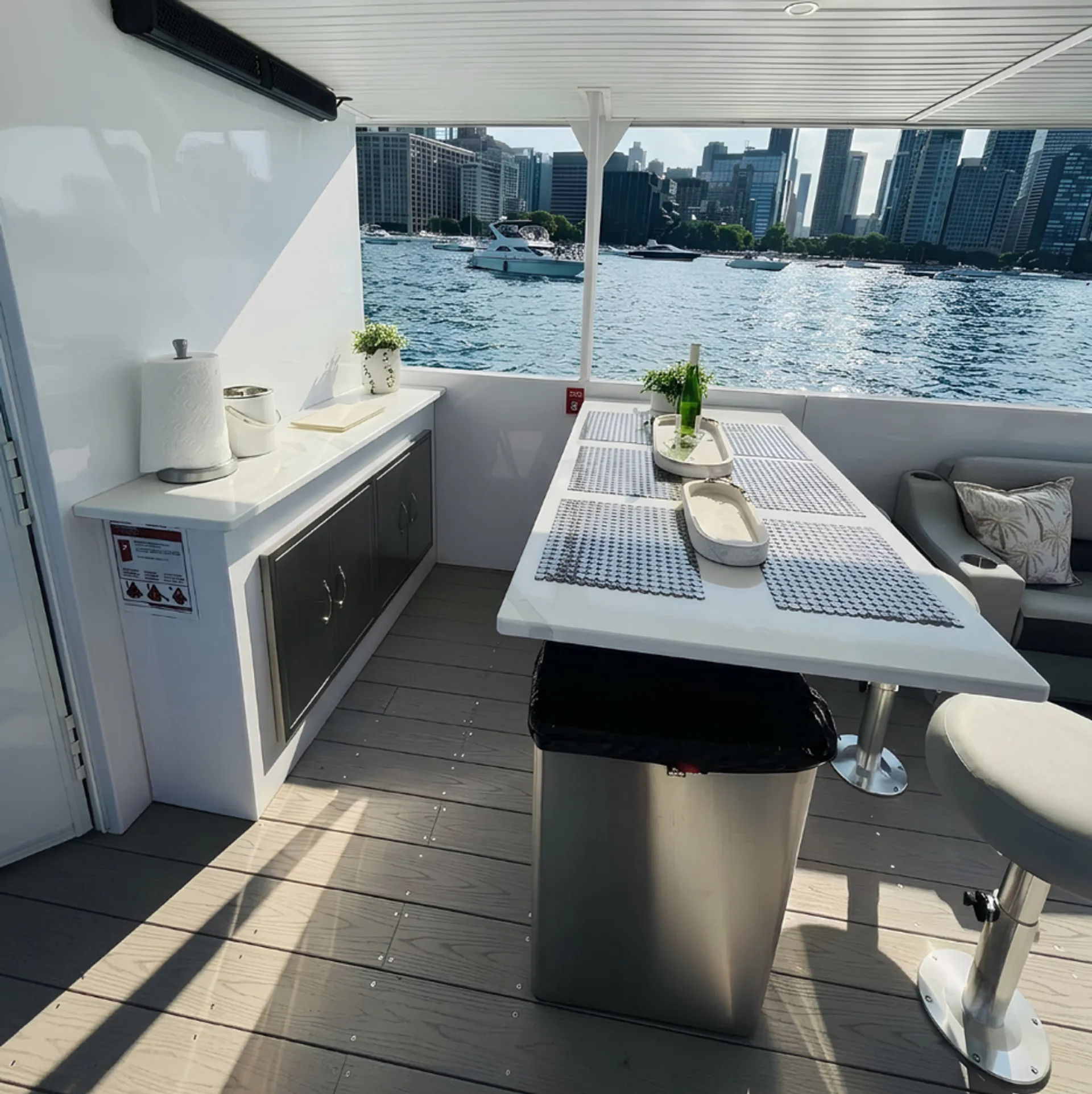 Custom  45' Catamaran/pontoon  in Chicago, IL — photo 9