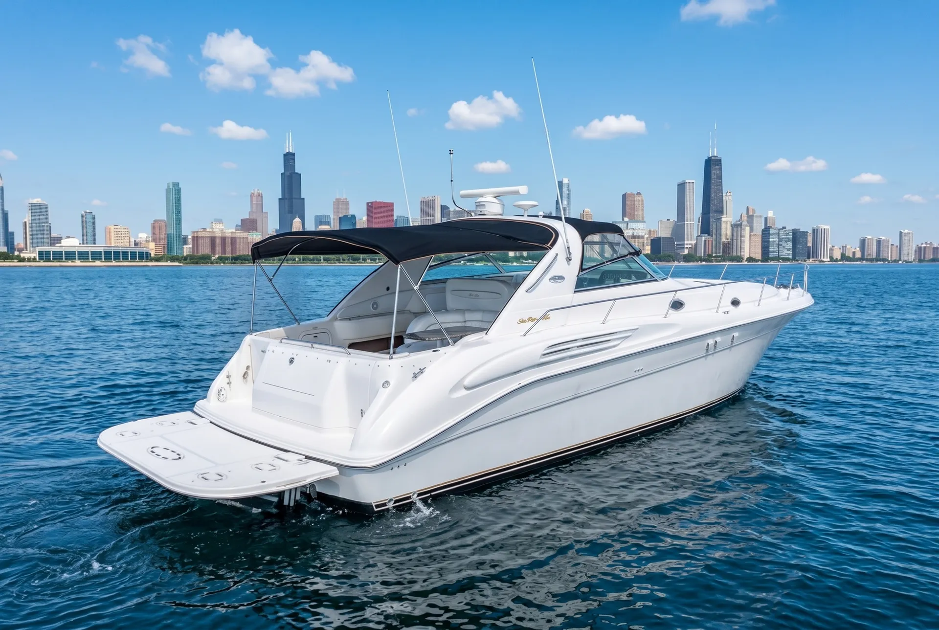 Sea Ray Boats 450 Sundancer in Chicago, IL — photo 2