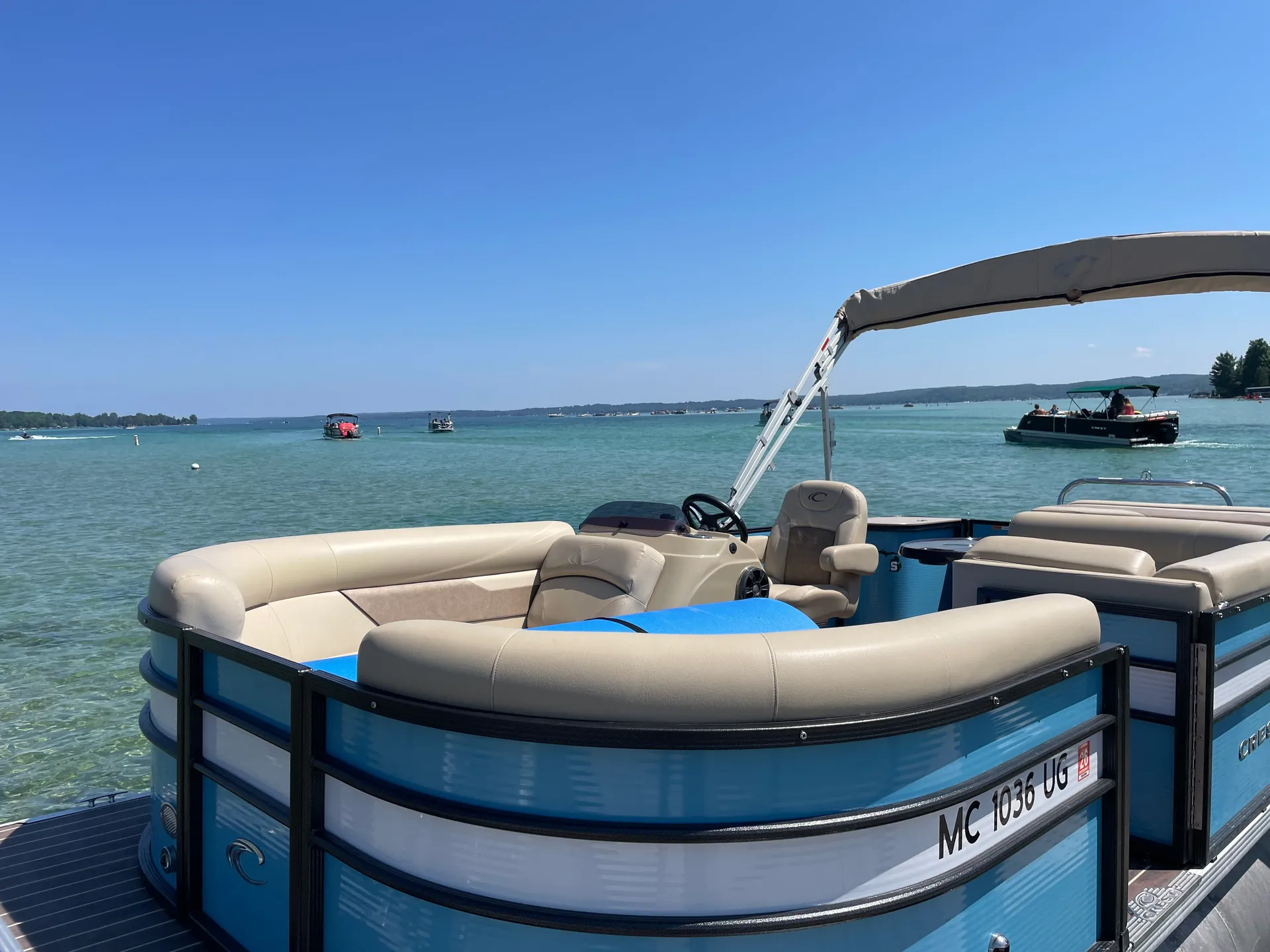 CREST PONTOONS 200 L CREST II TRITOON in Traverse City, MI