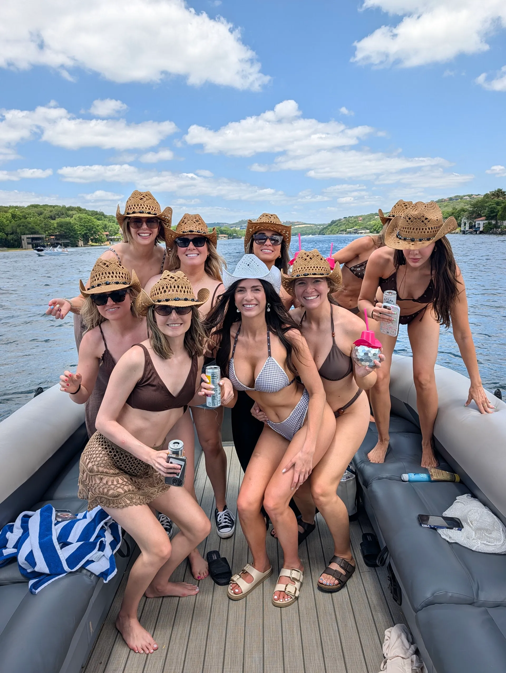 Newly Listed! Double Deck Party Pontoon with a Slide