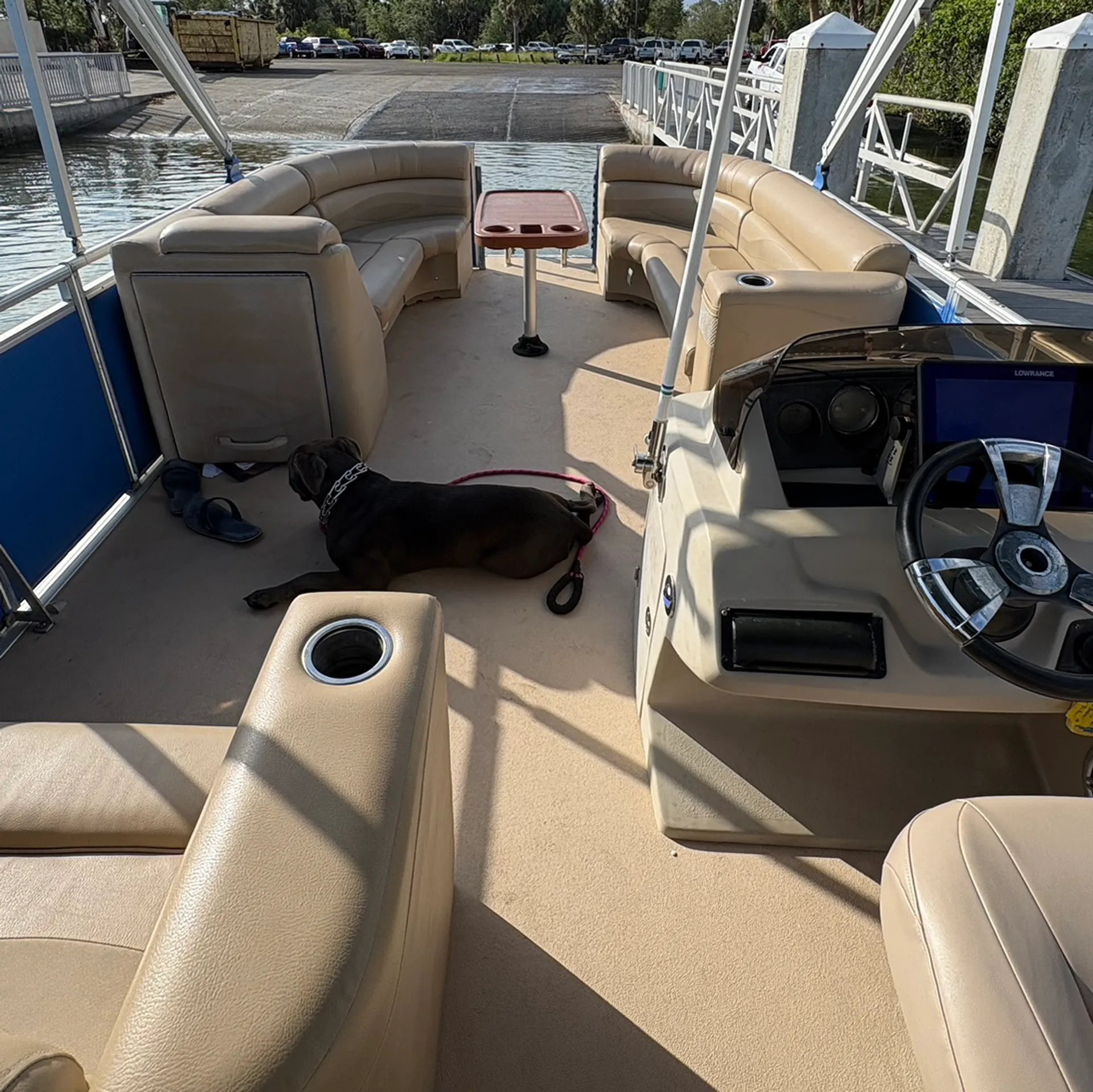HARRIS FLOTEBOTE 200 SUNLINER FC TRIPLE TUBE W/150L 4-S in St. Petersburg, FL — photo 6