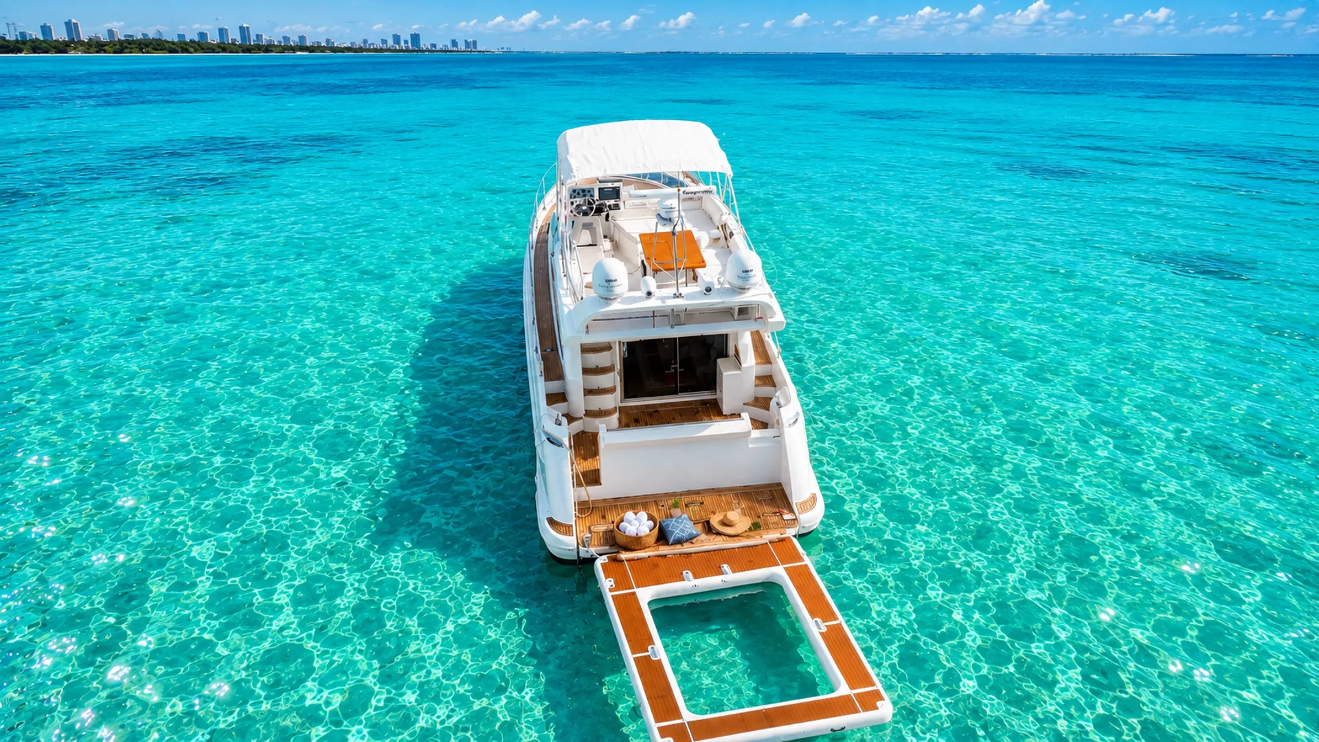 Miami Private Yacht Charter | COCO 50 FT | Free Jet Skis 4+ Hours
