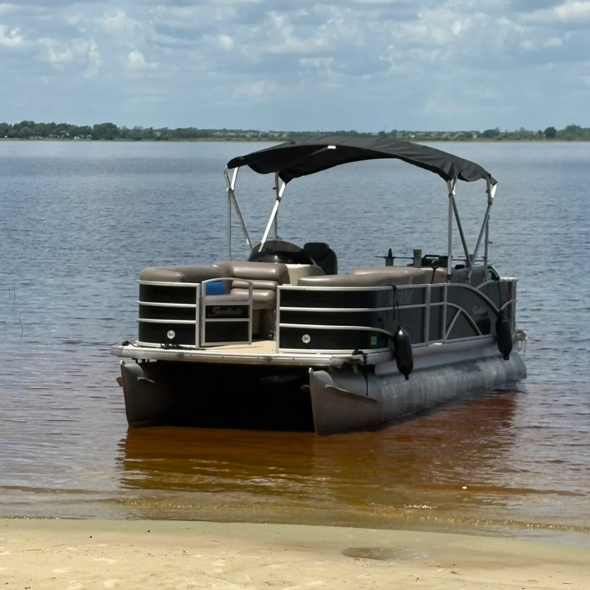 Clermont FL Chain of Lakes 24ft pontoon boat that fits 13 passengers!