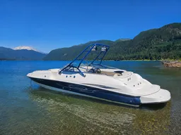 Explore Lake Washington in Our SeaSwirl 237 Sundeck boat photo