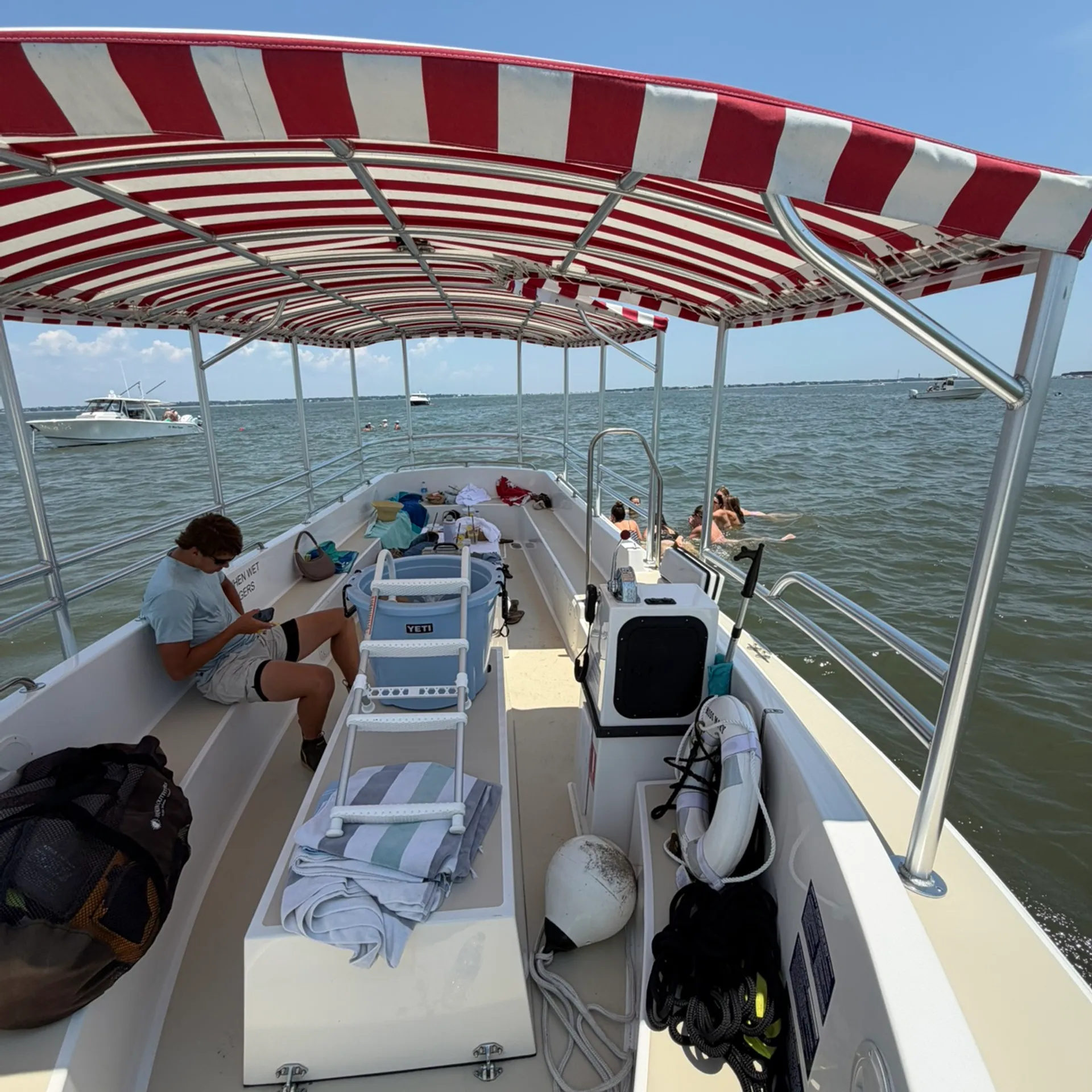 Irish Lobsterman Launch - 24 passenger Charleston Harbor Tour 