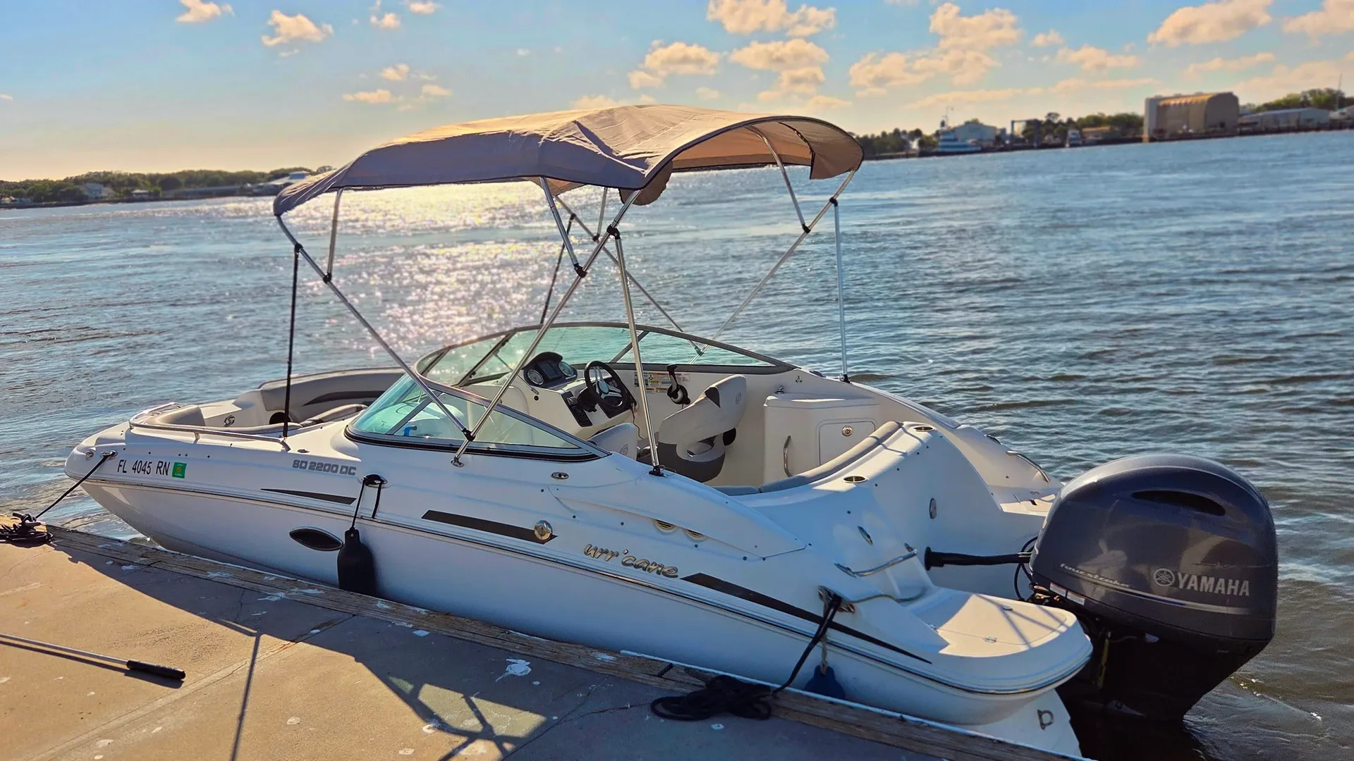 HURRICANE BOATS SD 2200 DC OB W/F150XB in Jacksonville, FL — photo 4
