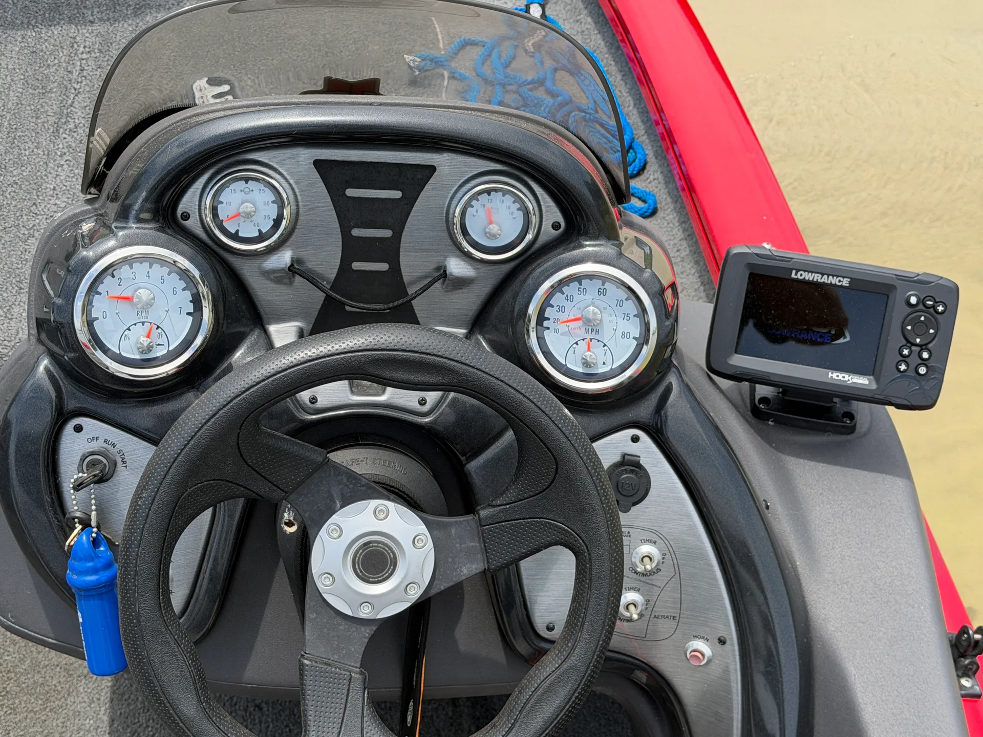 TRACKER BY TRACKER MARINE PRO TEAM 175 TXW W/60ELPT 4-S W/TRLR in Lake Placid, FL — photo 2