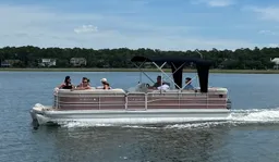 Rose All Day!  25’ Luxury Pontoon  boat photo