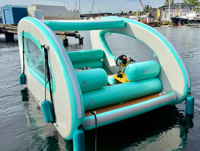 Rent a FunWorld Outdoor Sport Co., Ltd inflatable outboard in Seattle, WA near me