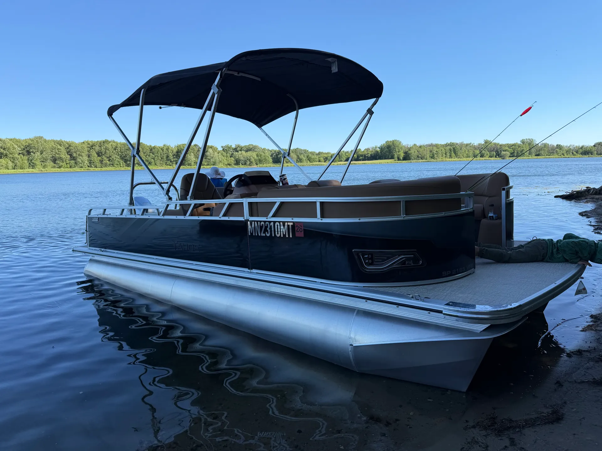 TAHOE PONTOONS SPORT 85 CRUISE REAR BENCH 2185 CRB in Columbus, MN — photo 5