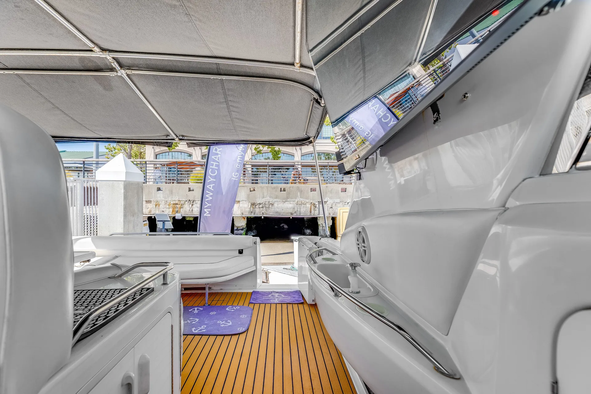 SAN FRANCISCO BAY,  MY WAY CHARTERS 50' YACHT, SEA RAY SUNDANCER