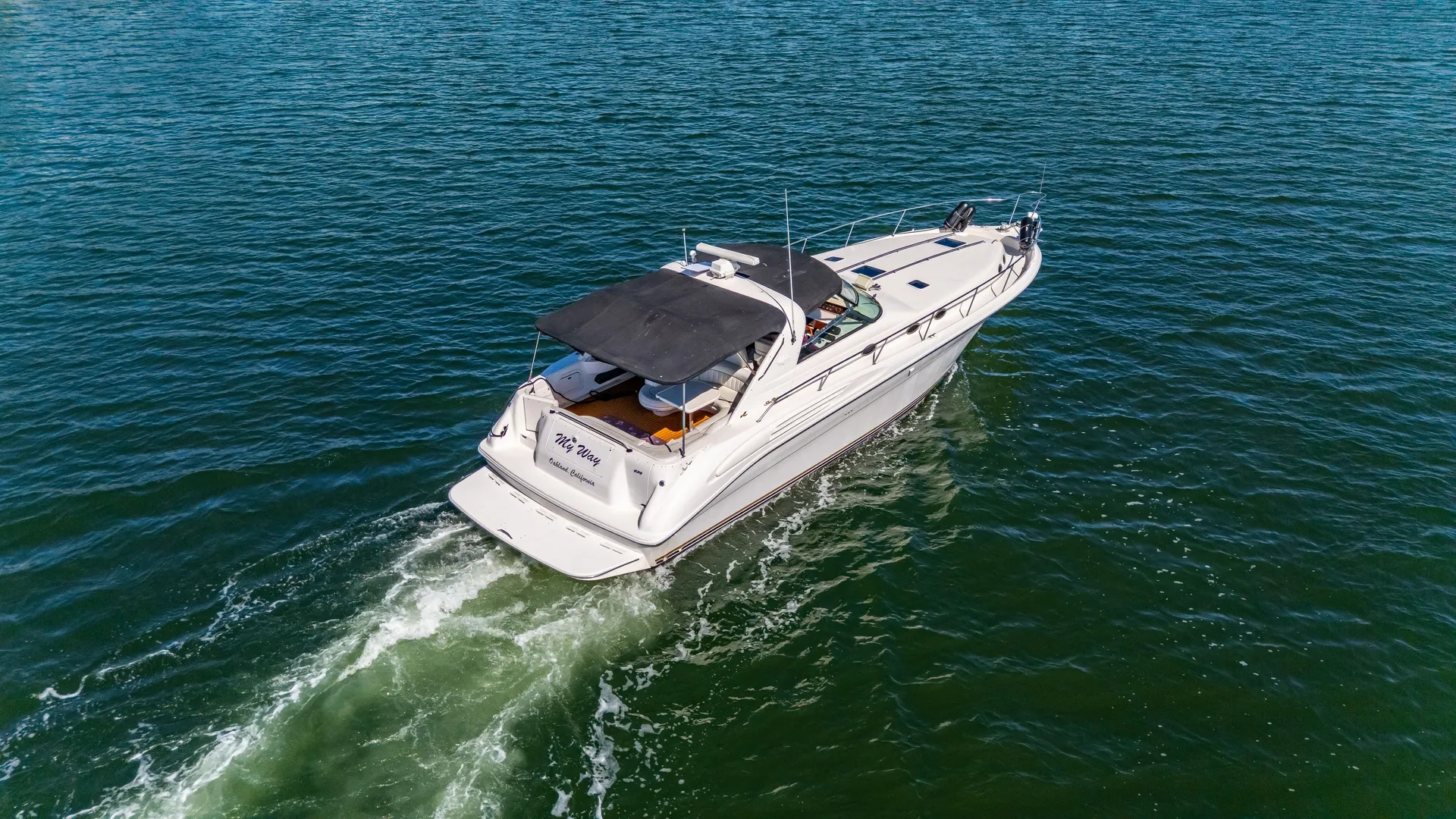 SAN FRANCISCO BAY,  MY WAY CHARTERS 50' YACHT, SEA RAY SUNDANCER
