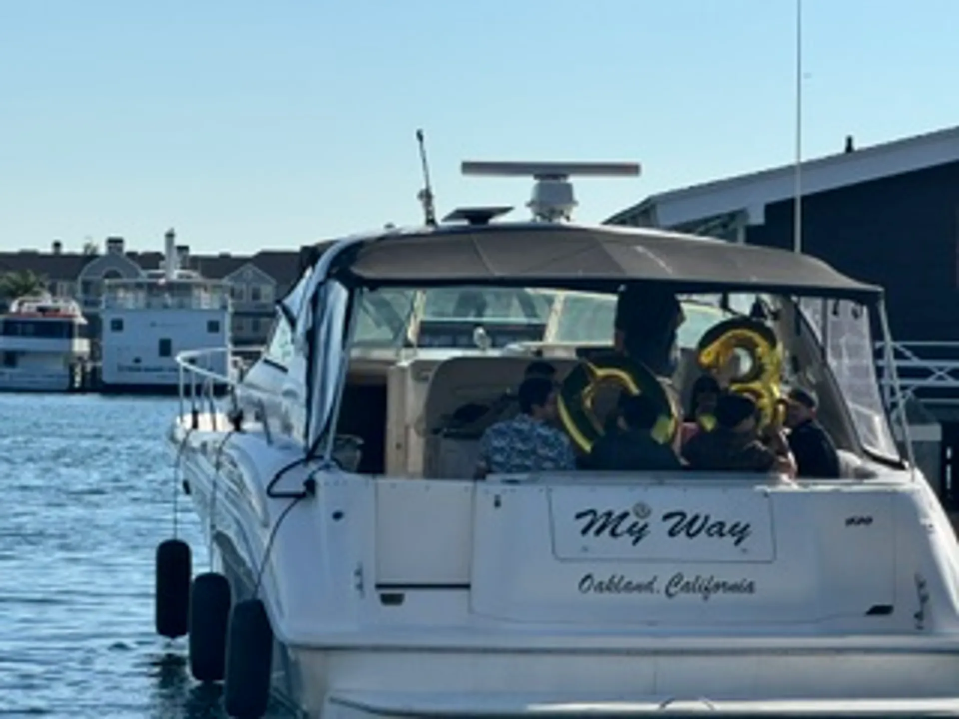SAN FRANCISCO BAY,  MY WAY CHARTERS 50' YACHT, SEA RAY SUNDANCER