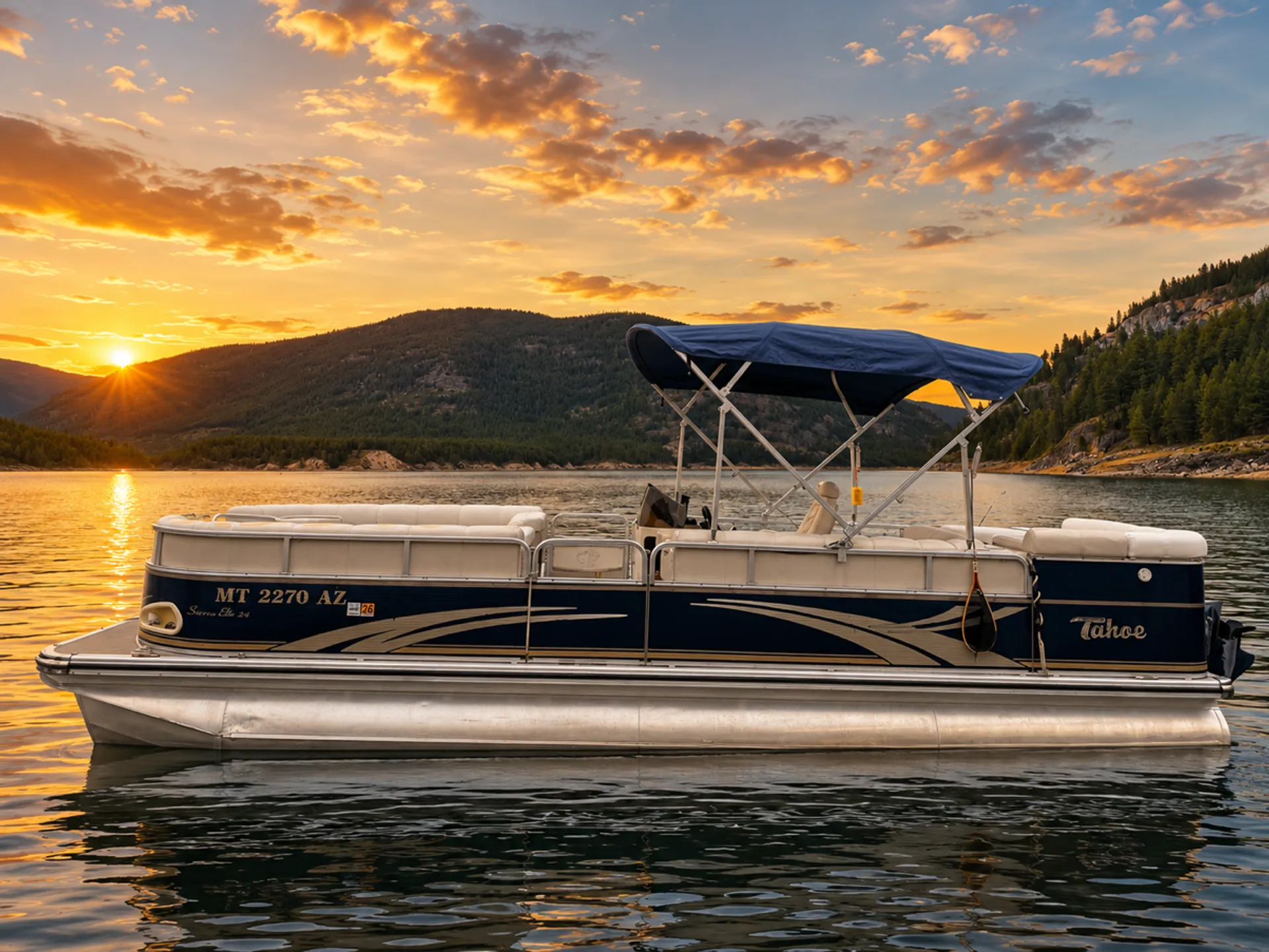 TAHOE PONTOONS 2025X8.5 SIERRA CLASSIC in Eureka, MT