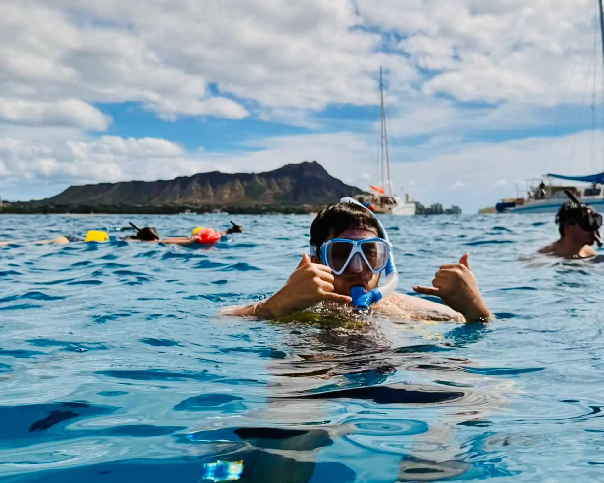 Personalized private sail on the Island Magic Catamaran 