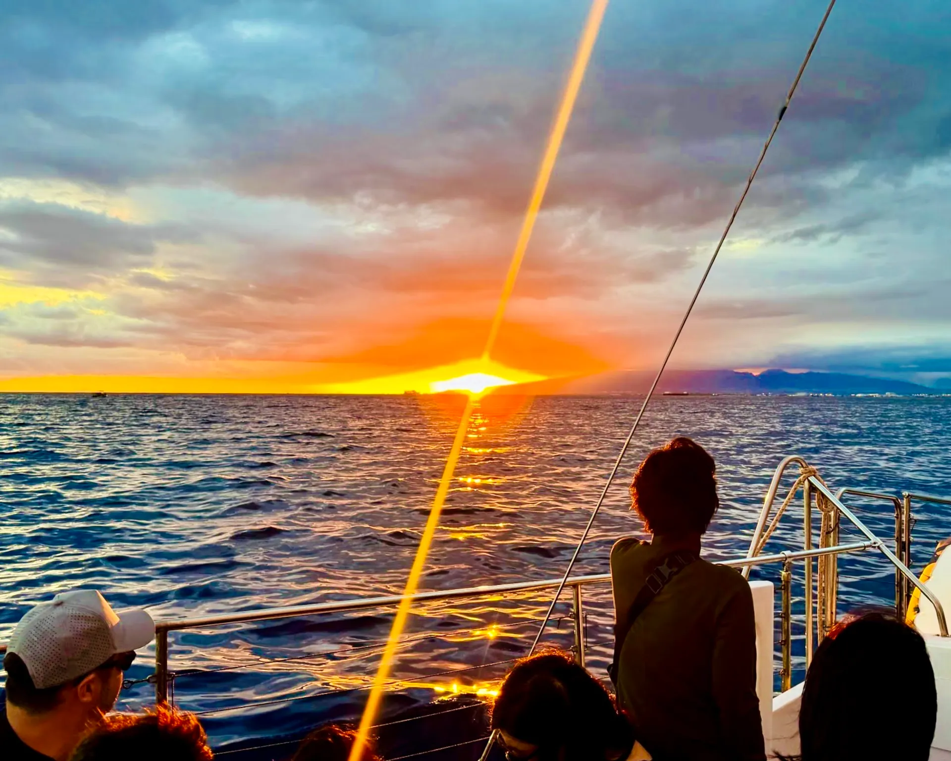 Personalized private sail on the Island Magic Catamaran 