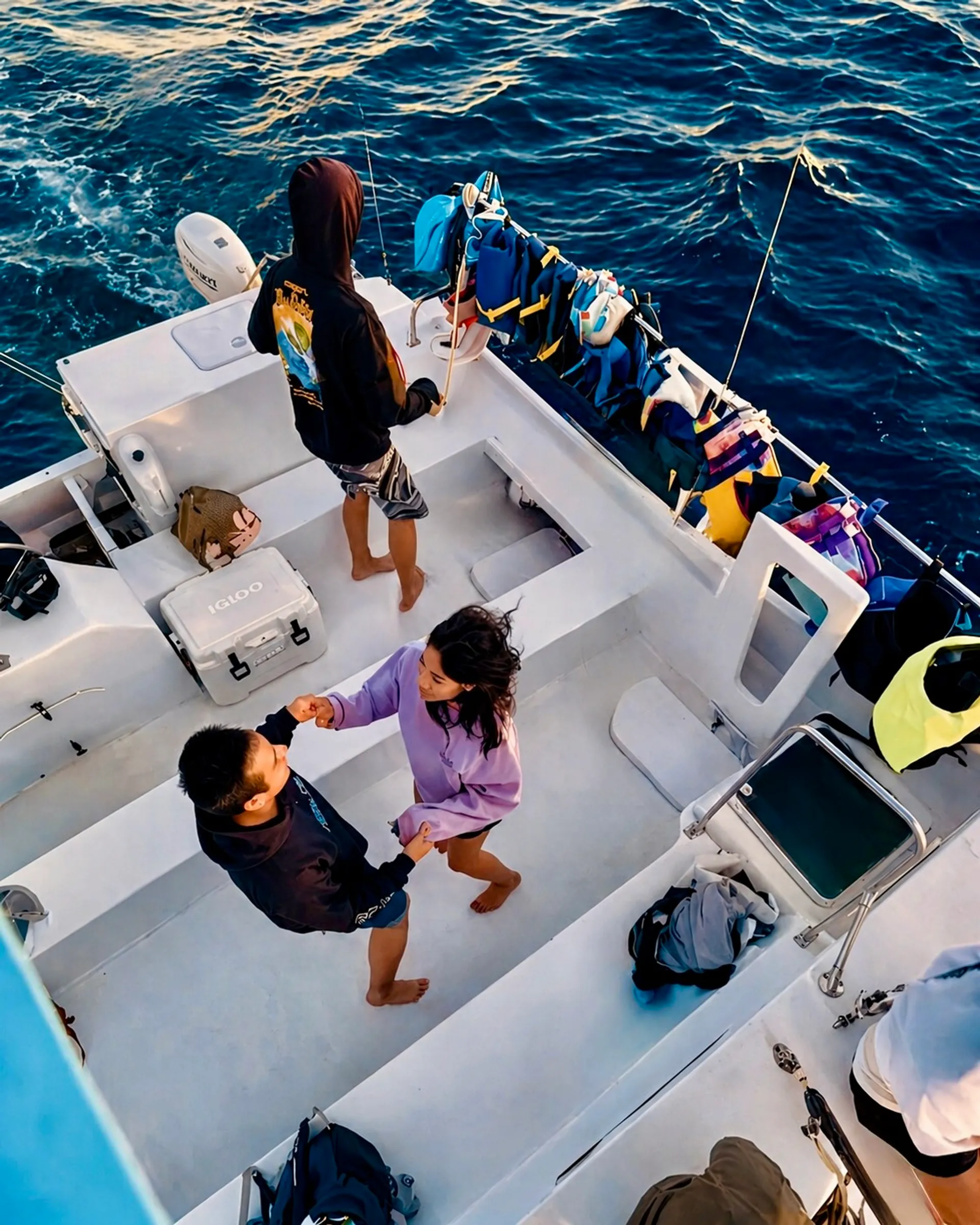 Personalized private sail on the Island Magic Catamaran 