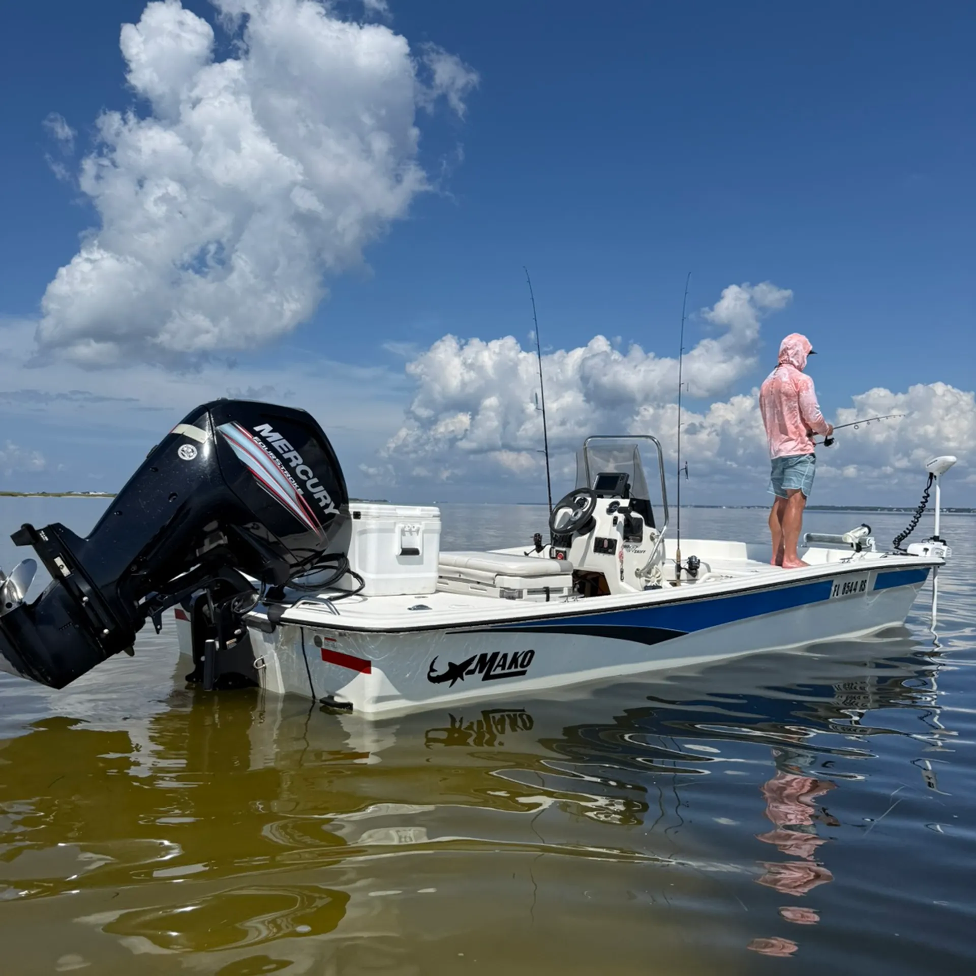 Captain Your Own Flats Adventure | 17ft Mako Pro Skiff (75HP)