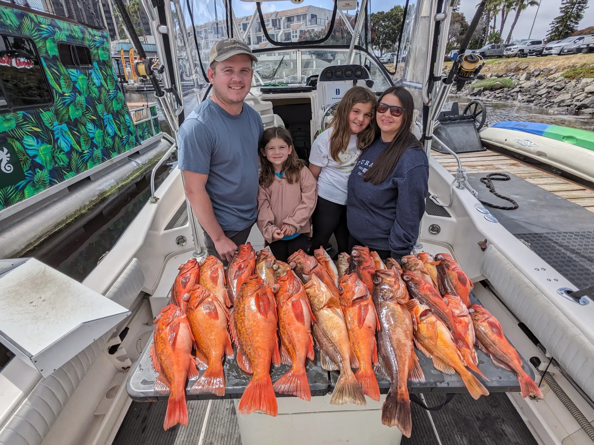 Kraken - 4 Pack Fishing Charter in San Diego!