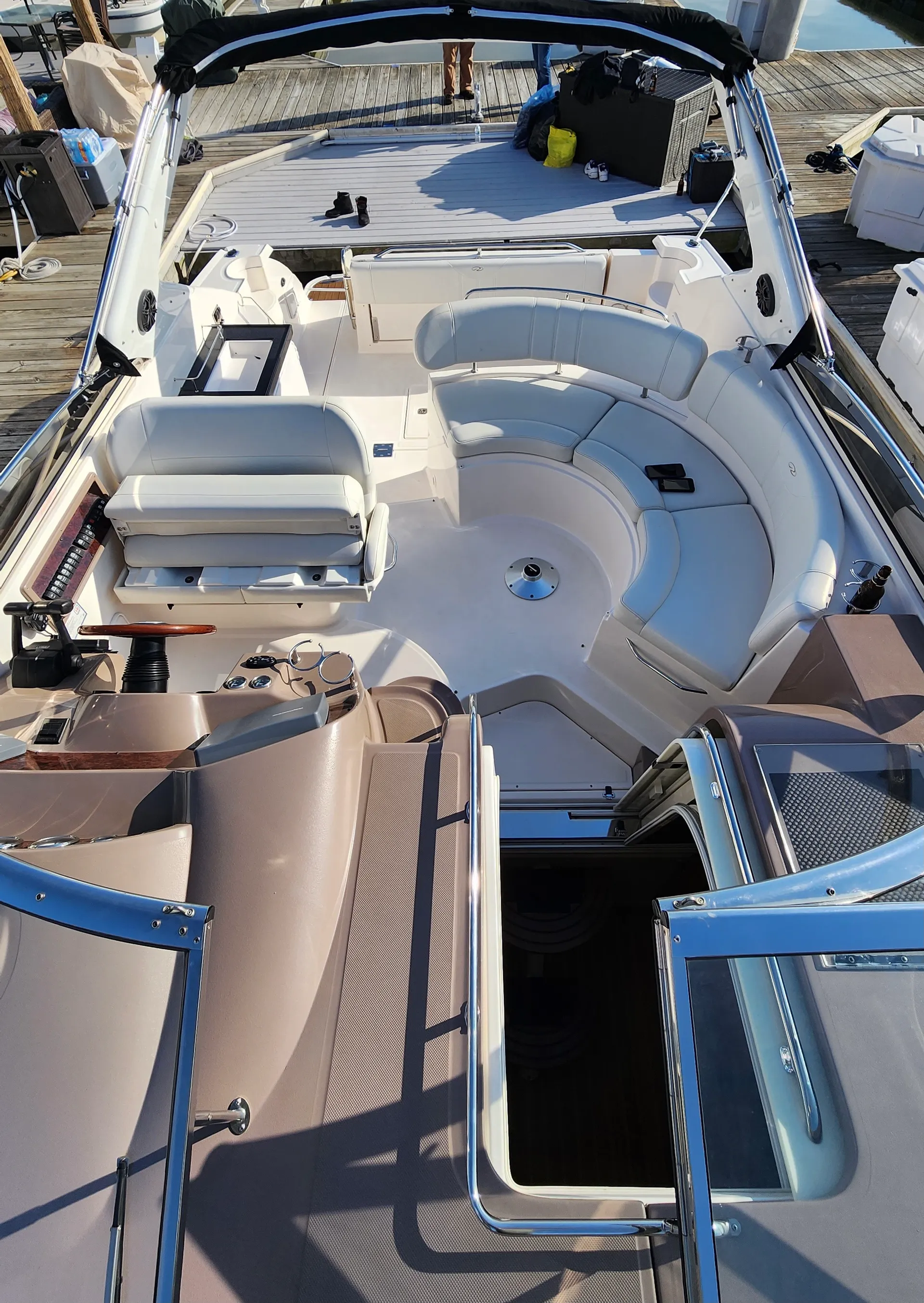 Beautiful Black 38' Regal Commodore Yacht 