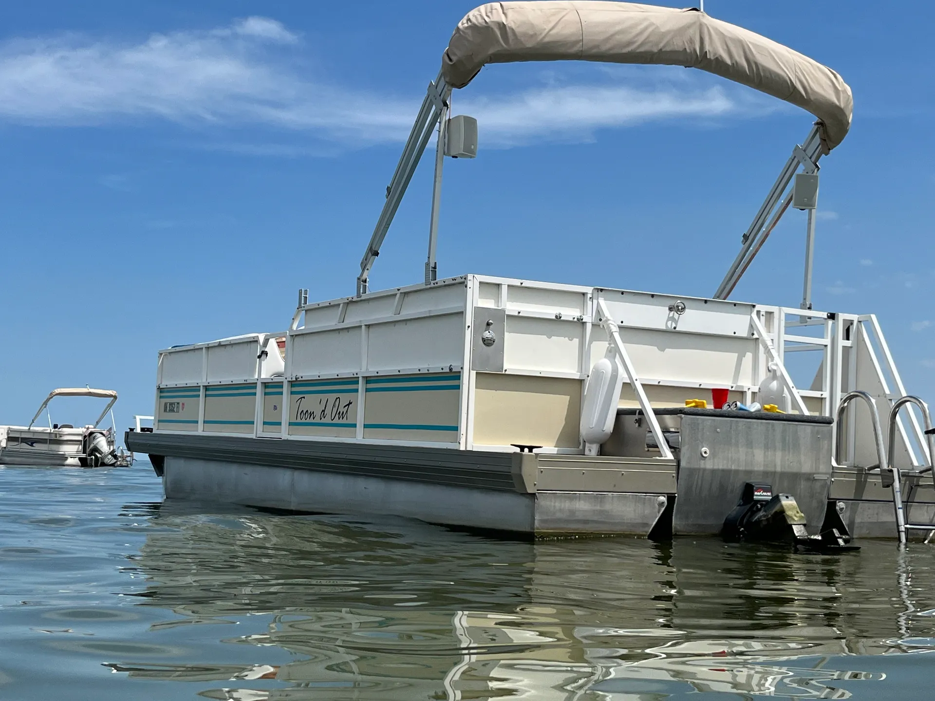 JC AND NEPTOON PONTOON 266 TRITOON in Rossford, OH — photo 3