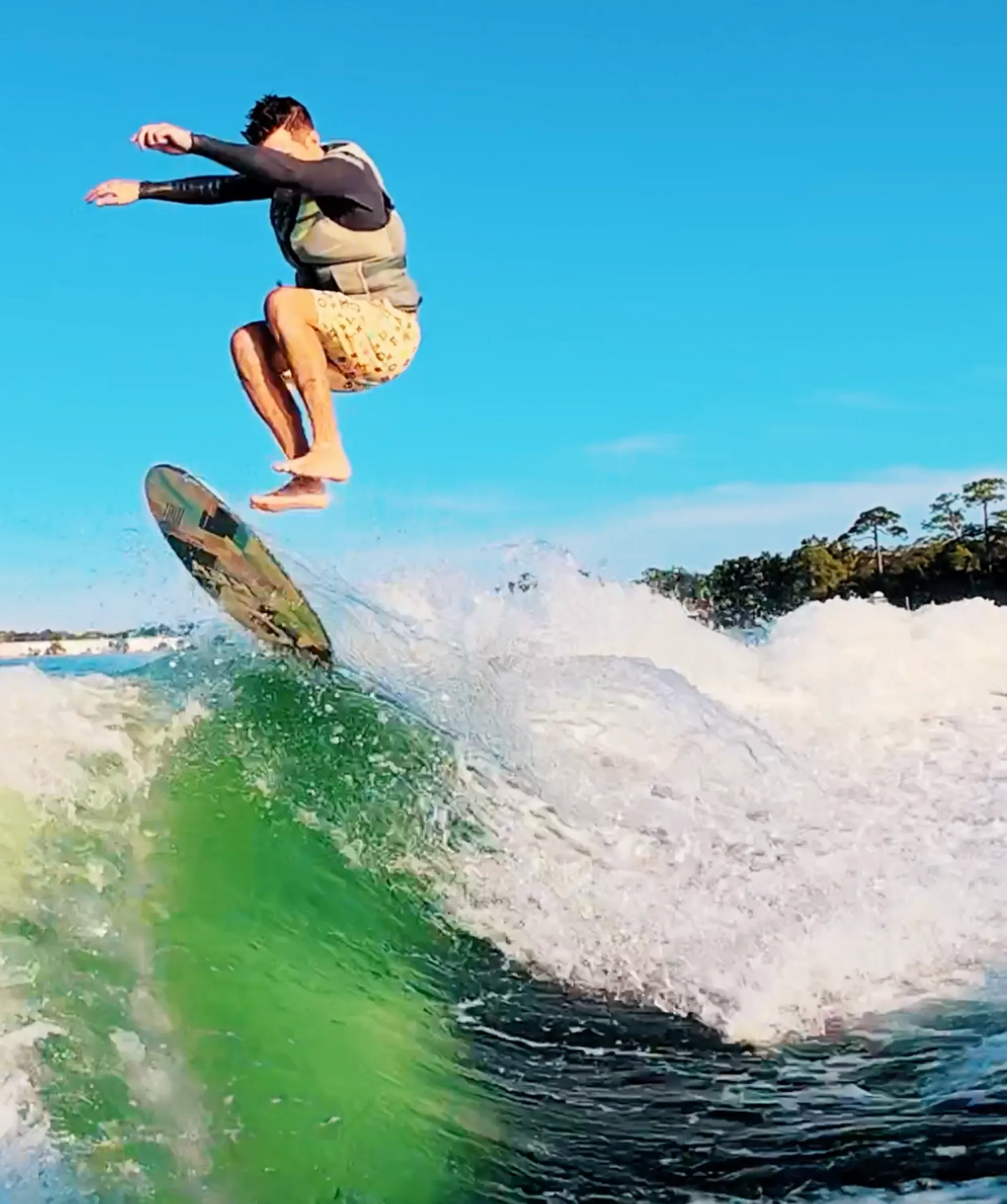 Crab island excursion & Wakesurf session on a 2025 Nautique G23 