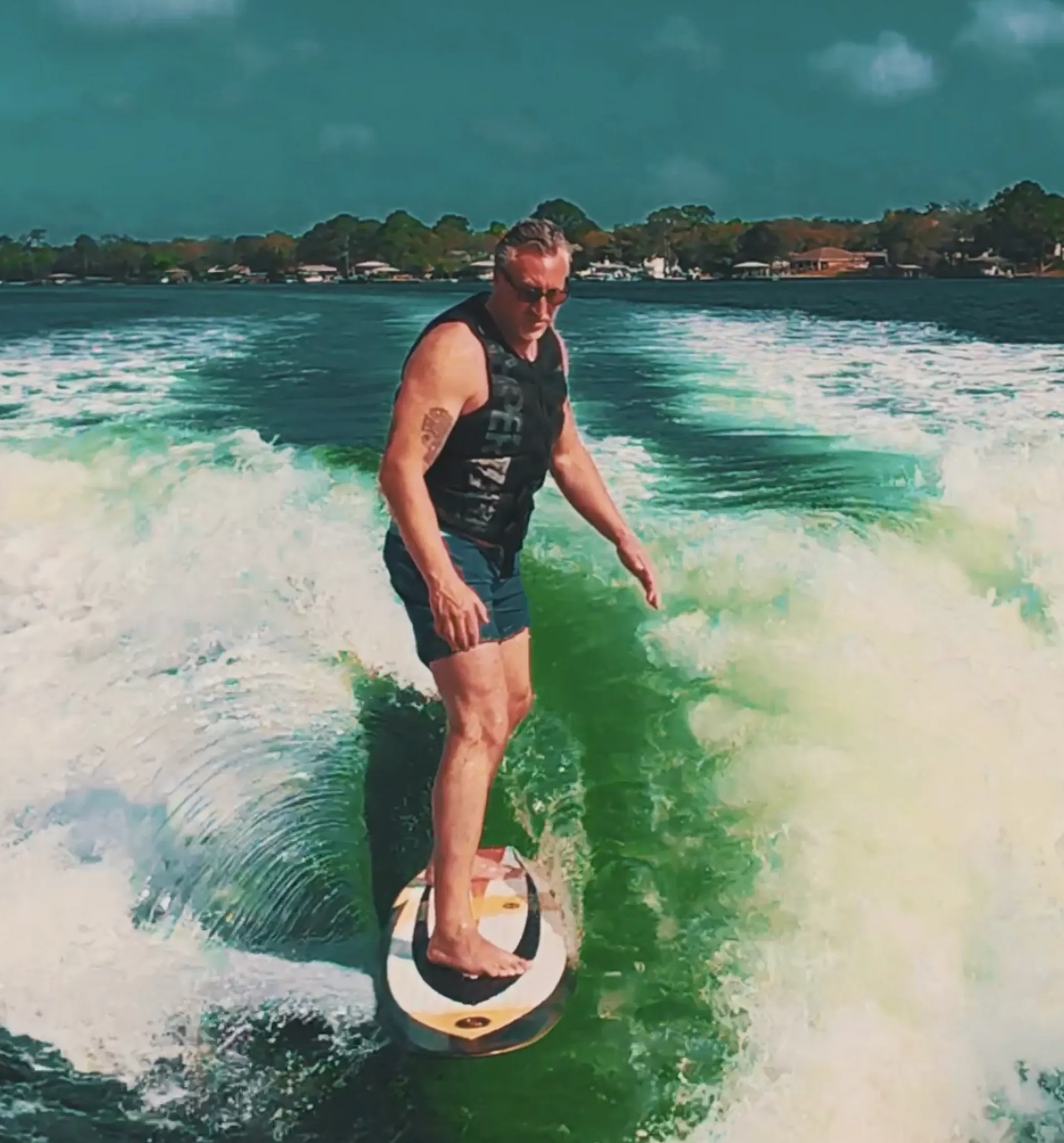 Crab island excursion & Wakesurf session on a 2025 Nautique G23 
