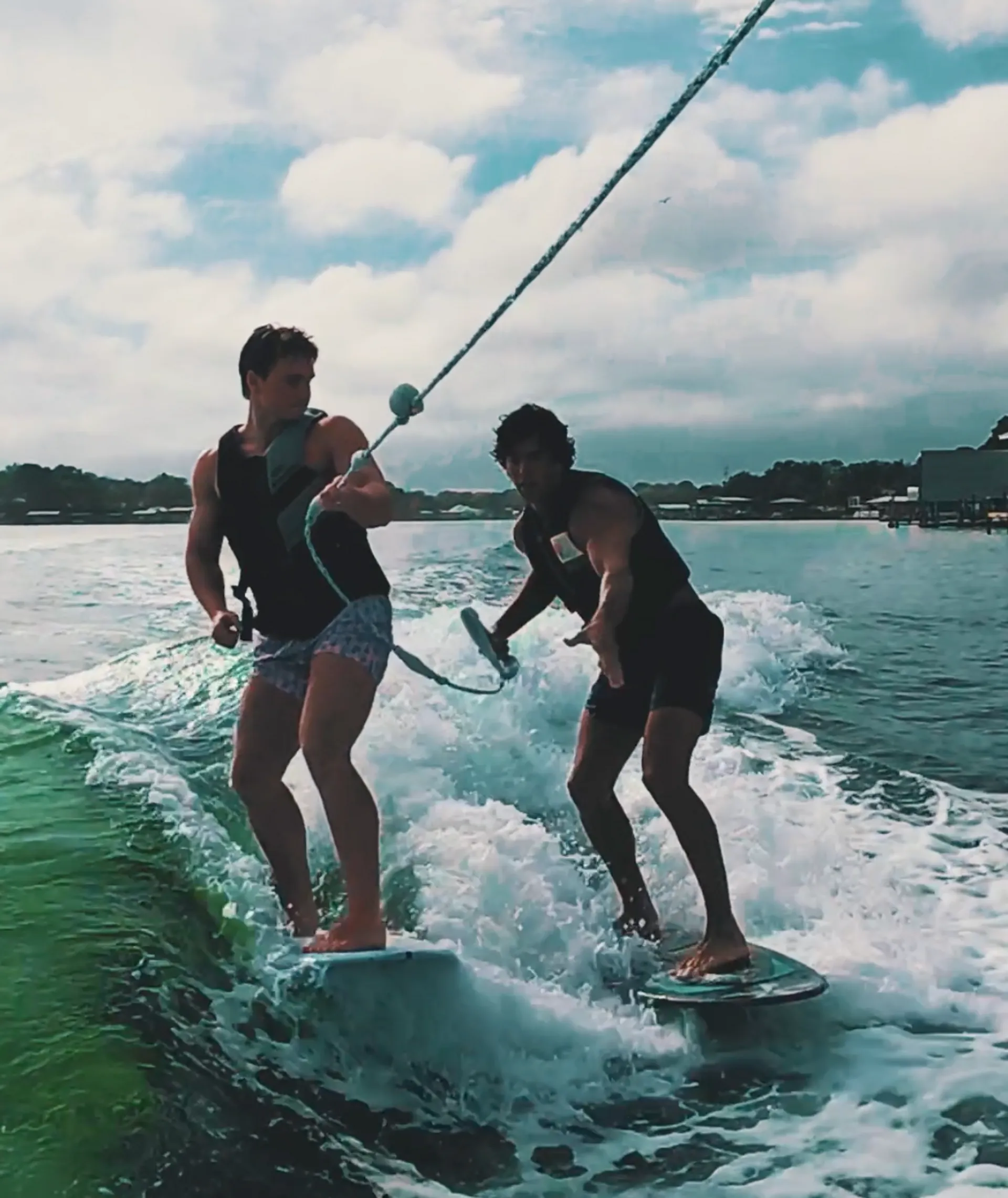 Crab island excursion & Wakesurf session on a 2025 Nautique G23 