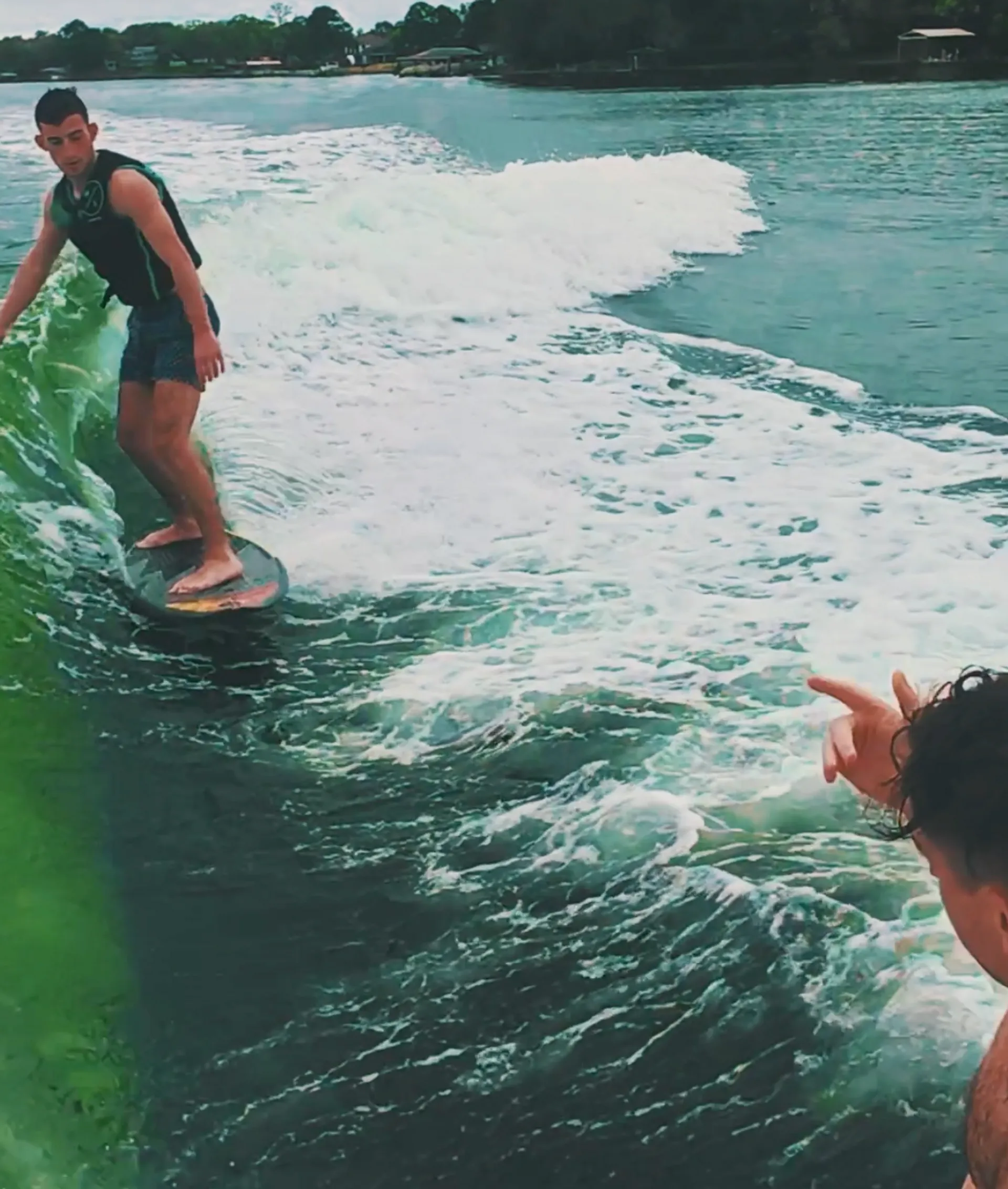 Crab island excursion & Wakesurf session on a 2025 Nautique G23 