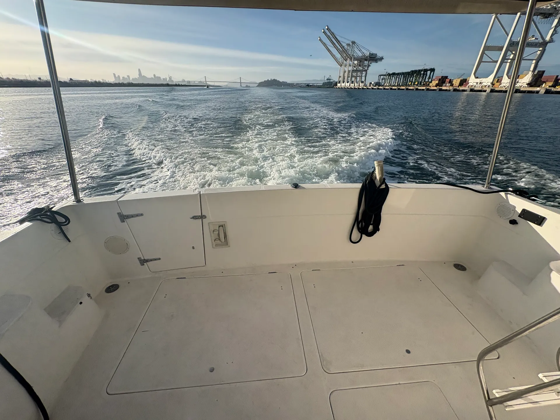 Comfortable cruiser on San Francisco Bay