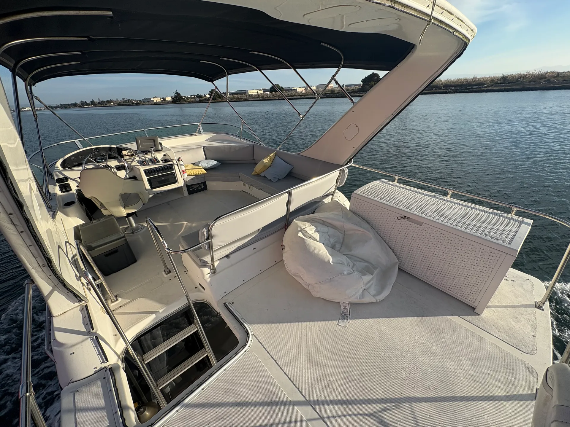 Comfortable cruiser on San Francisco Bay