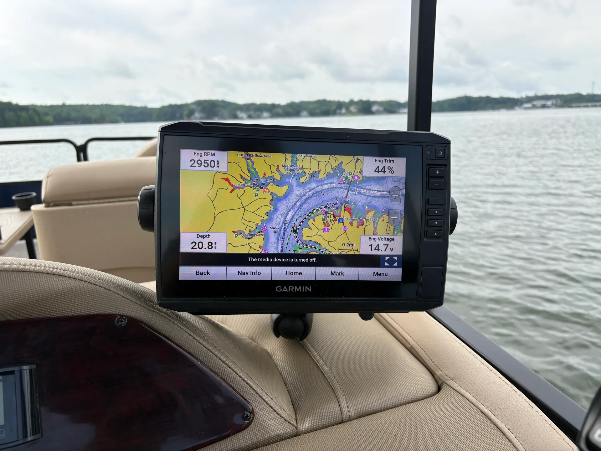 SUN TRACKER BY TRACKER MARINE PARTY BARGE 21 SIGNATURE  in Clover, SC — photo 10