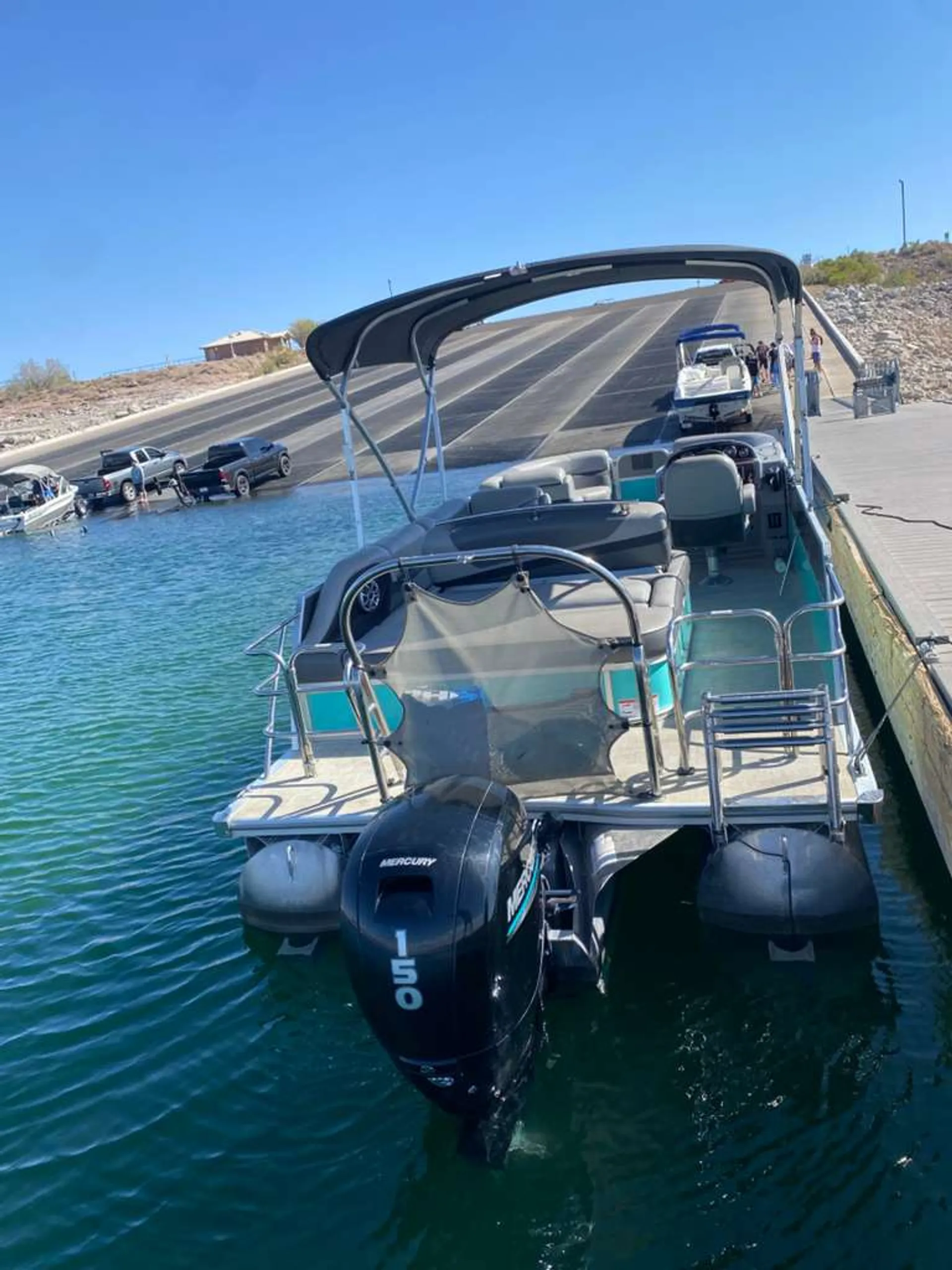 SOUTH BAY PONTOONS 224RS LE 2.75 TRITOON in Morristown, AZ — photo 8