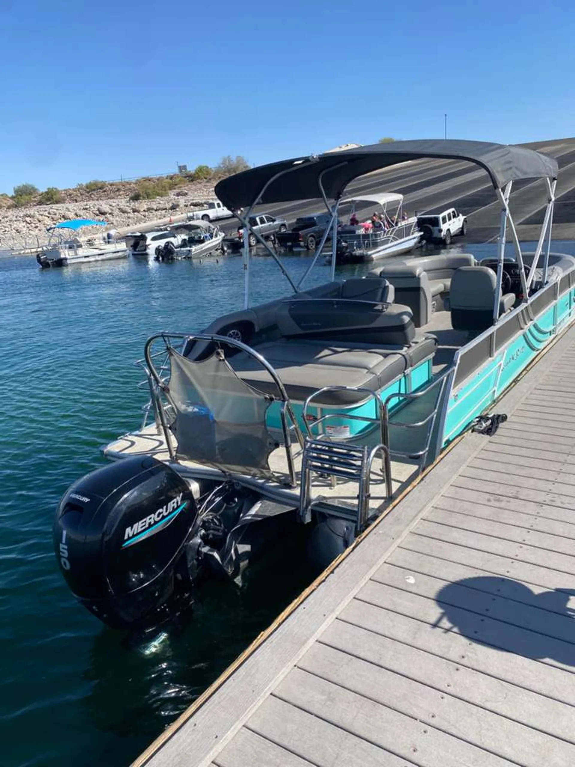 SOUTH BAY PONTOONS 224RS LE 2.75 TRITOON in Morristown, AZ — photo 10