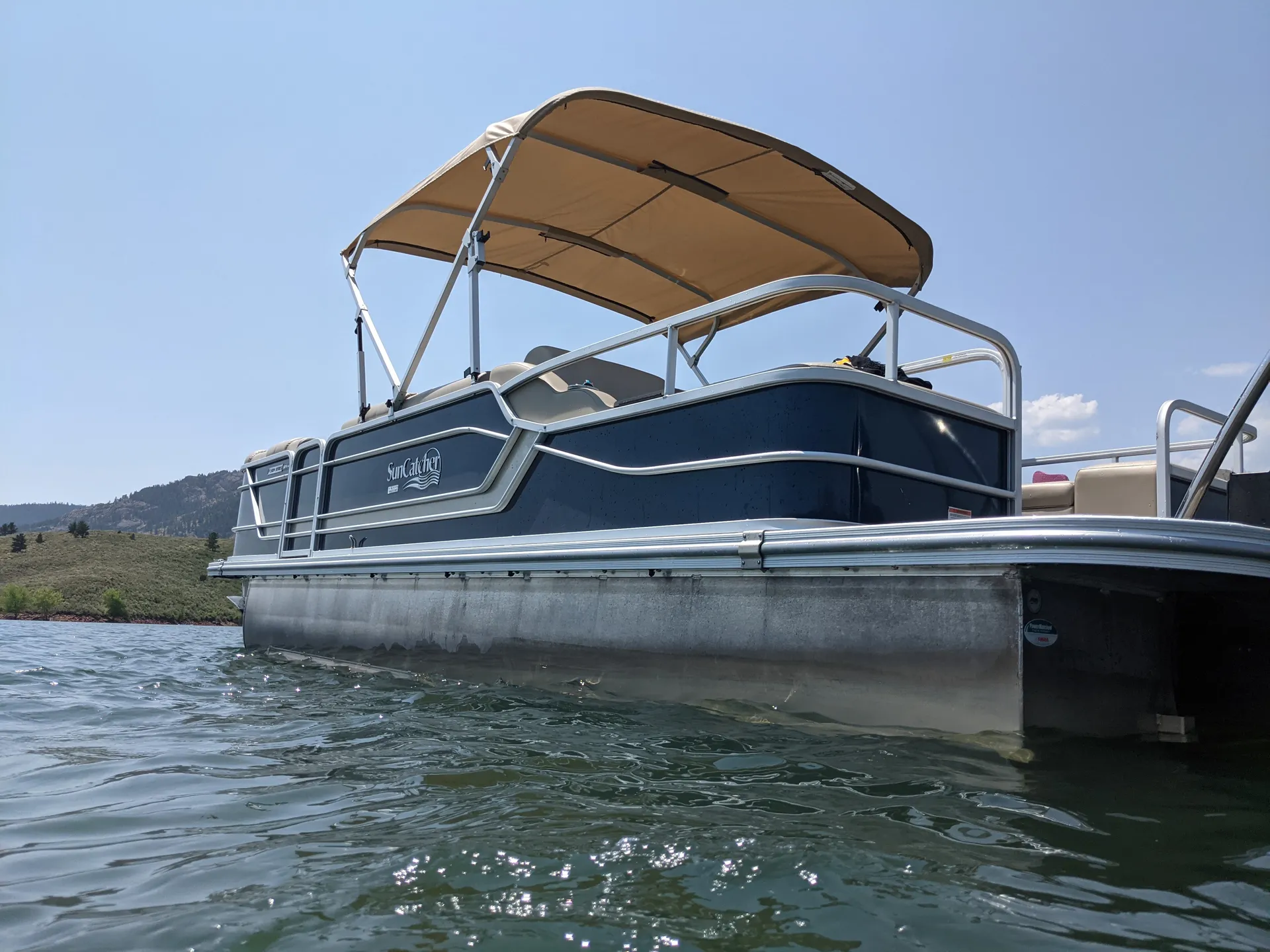 2021 SunCatcher Fusion Tritoon: Room for 12 w/Yamaha Power/SkiTowReady