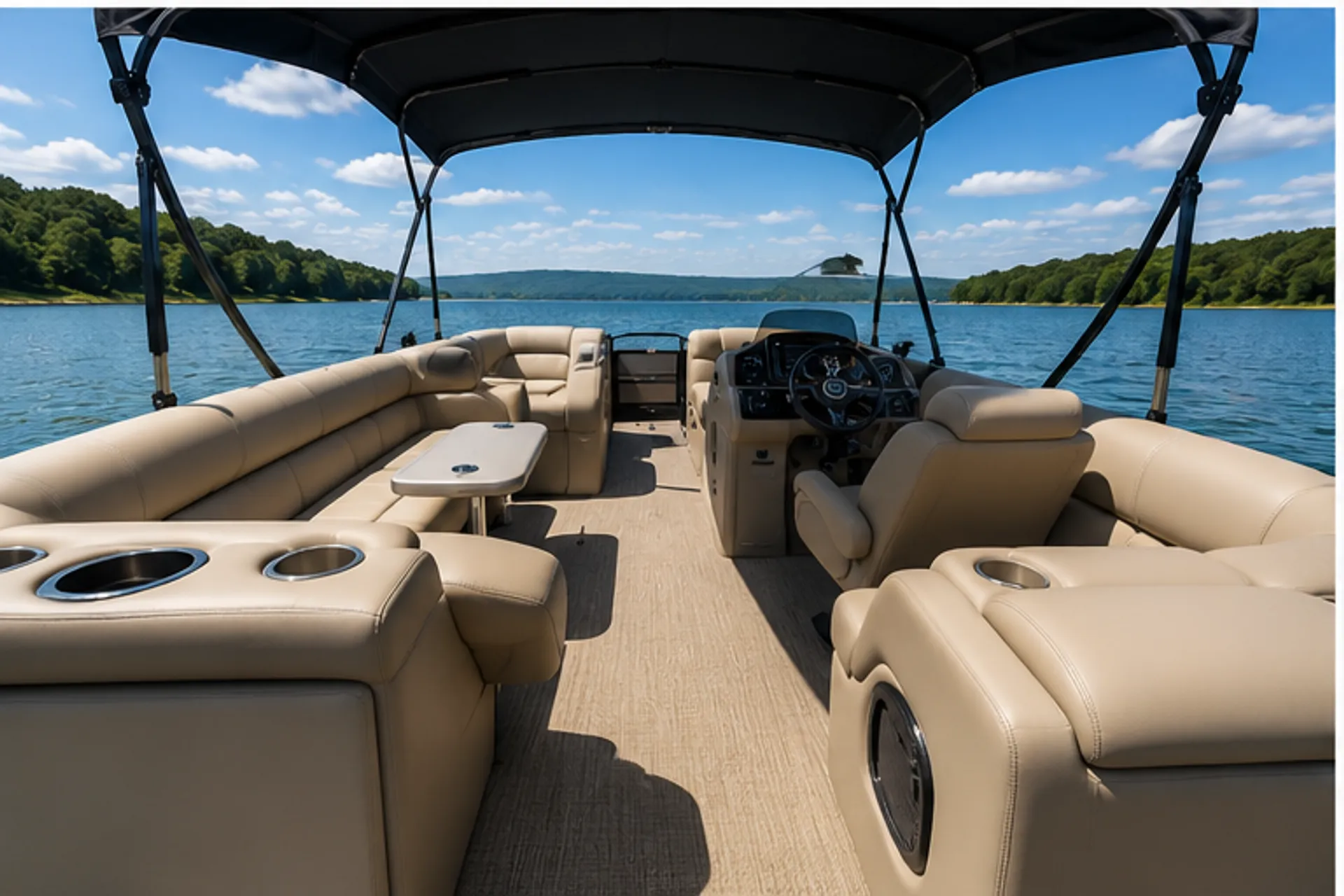 Luxury Tritoon on Folsom Lake  Regency 230 DL3 | Seats 12 | Premium 