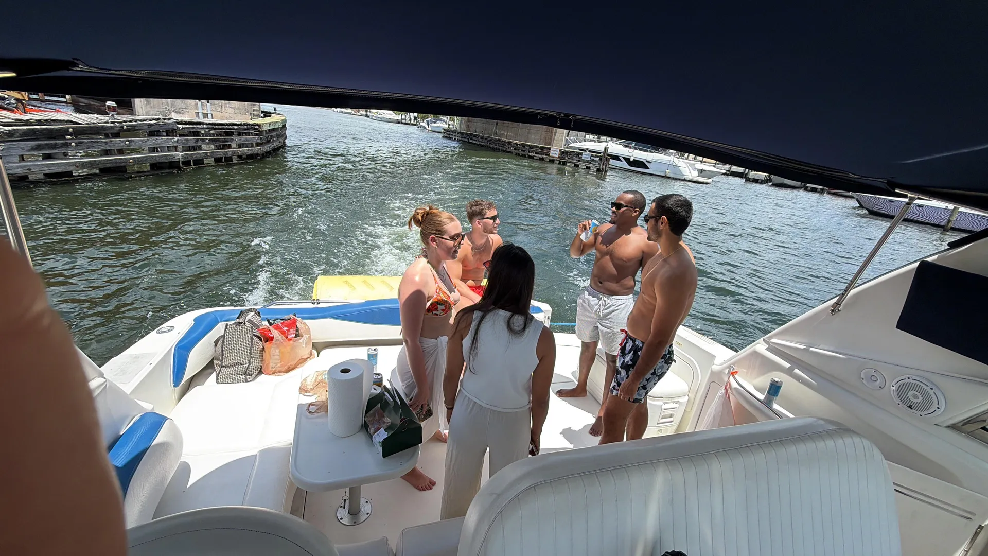 Enjoy "Venezzia" in Miami with Sundancer II 44FT!