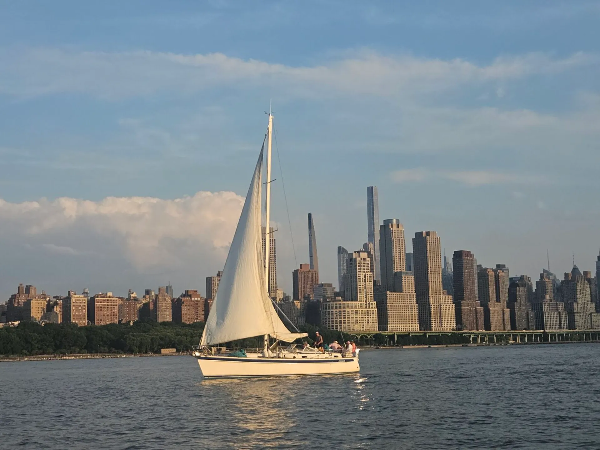 Modern Sailing Yacht with modern amenities