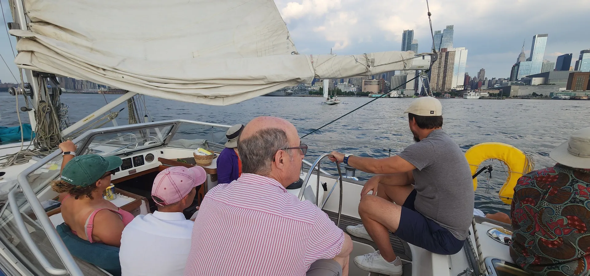 Modern Sailing Yacht with modern amenities