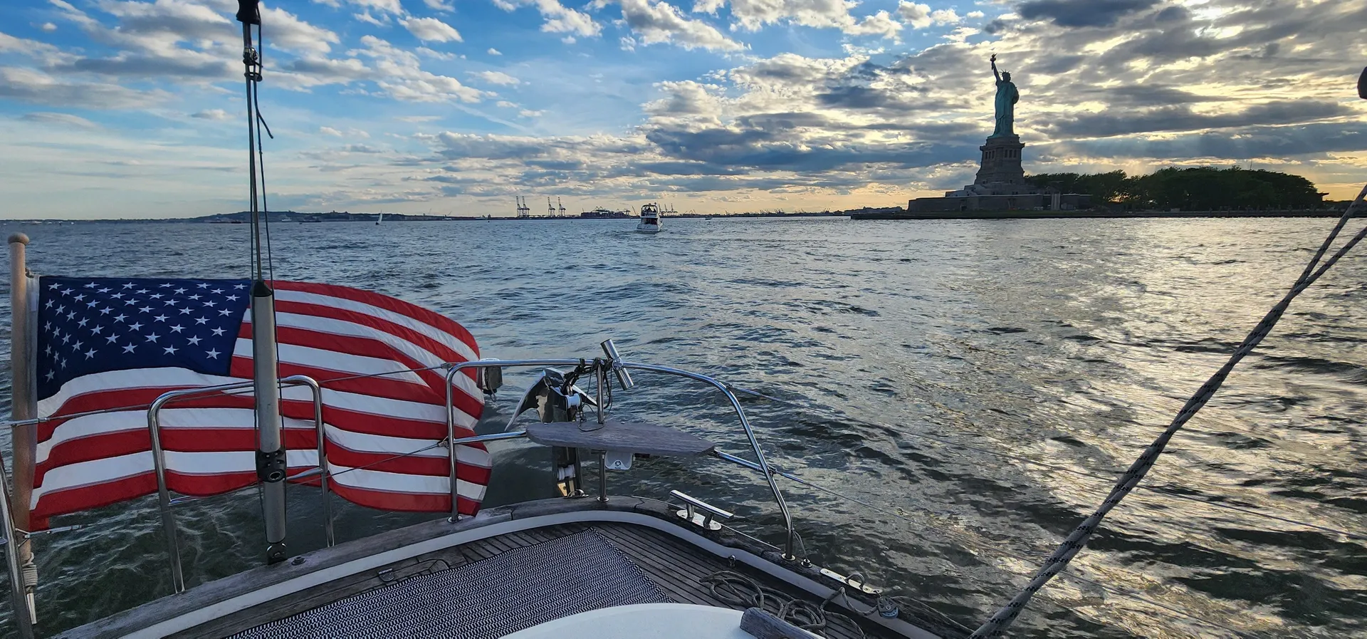 Modern Sailing Yacht with modern amenities