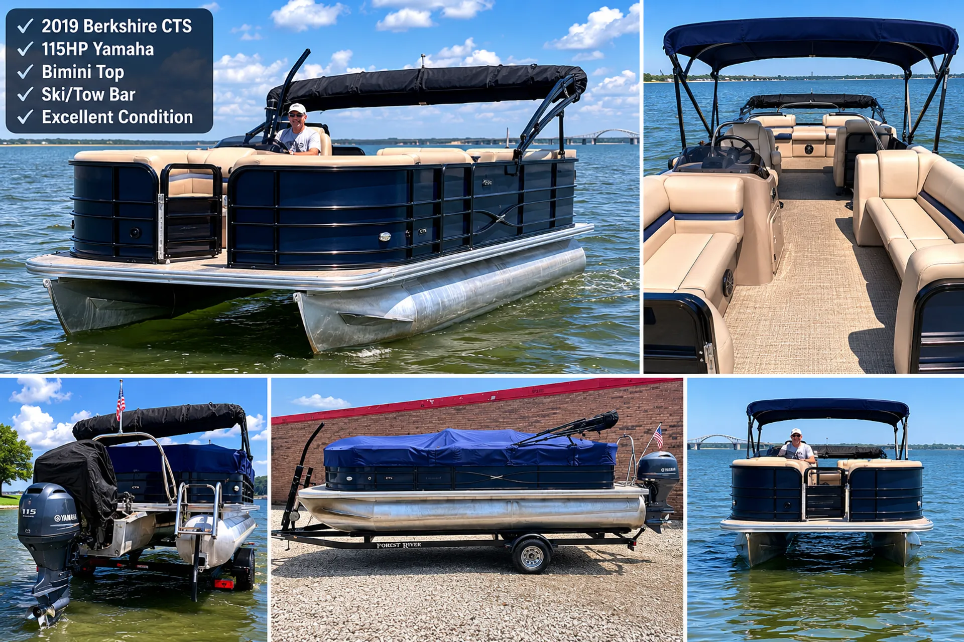 BERKSHIRE PONTOONS 20CL 3.0 in Hickory Creek, TX