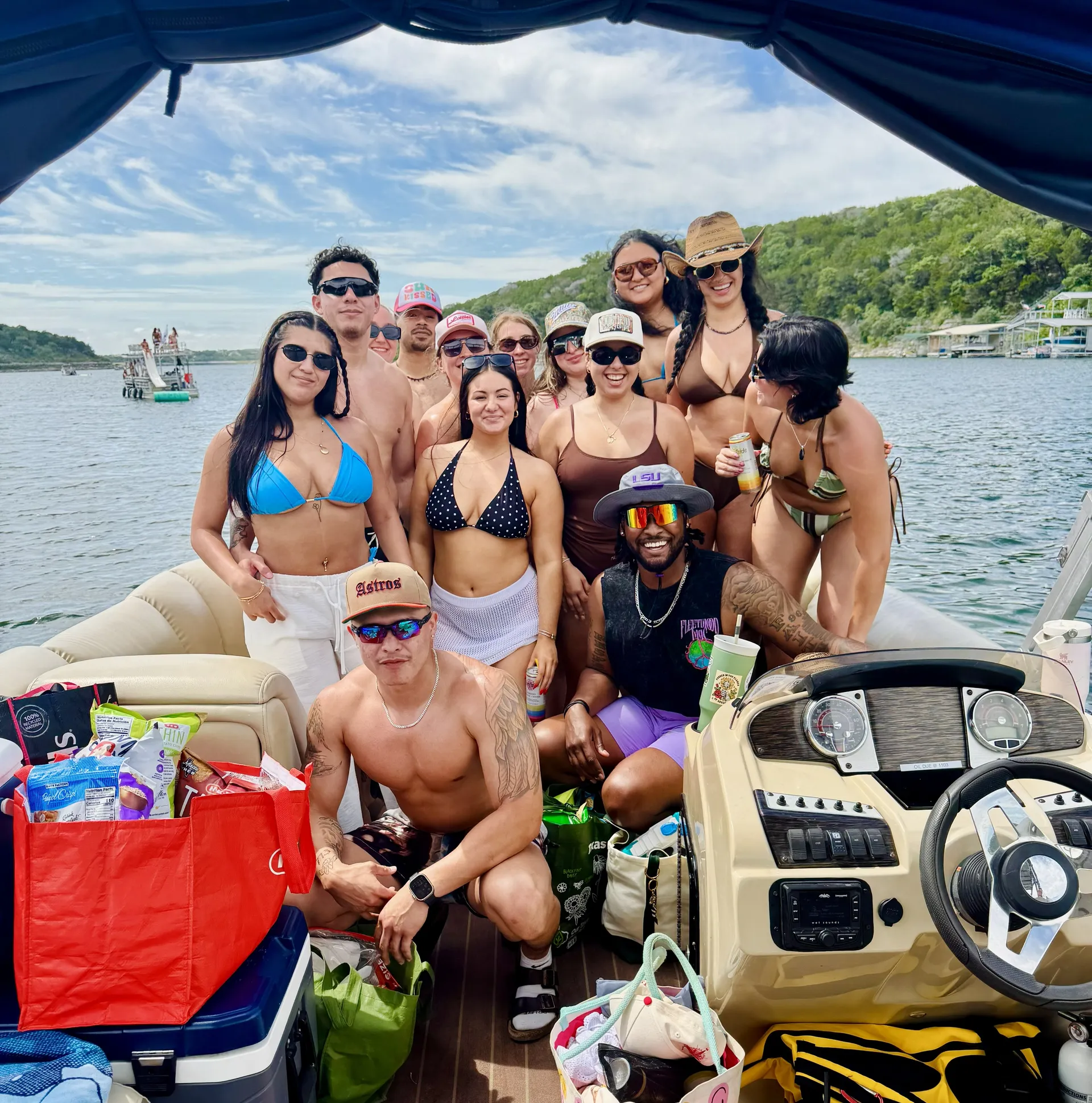 **NEW** Double Decker Pontoon w/SLIDE on LAKE TRAVIS