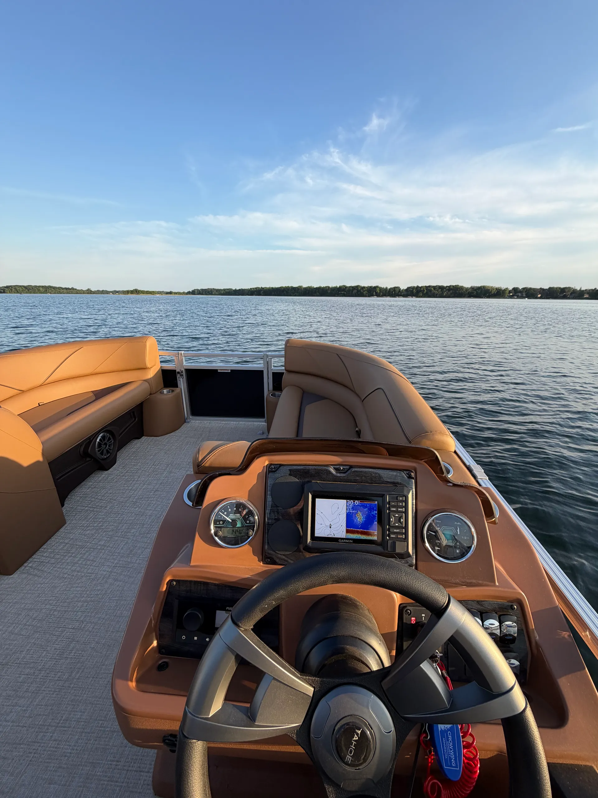 TAHOE PONTOONS SPORT 85 CRUISE REAR BENCH 2185 CRB in Columbus, MN — photo 3